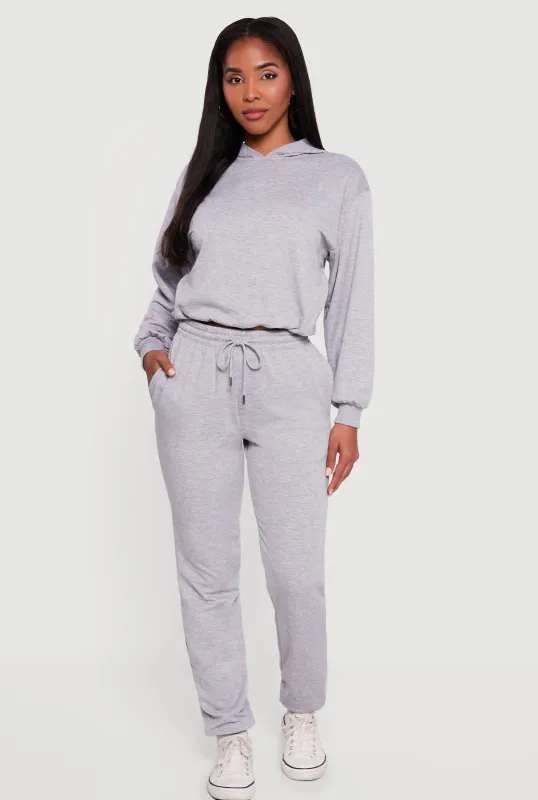 Almost Famous Fleece Sweatpants with Pockets sold by Rainbow