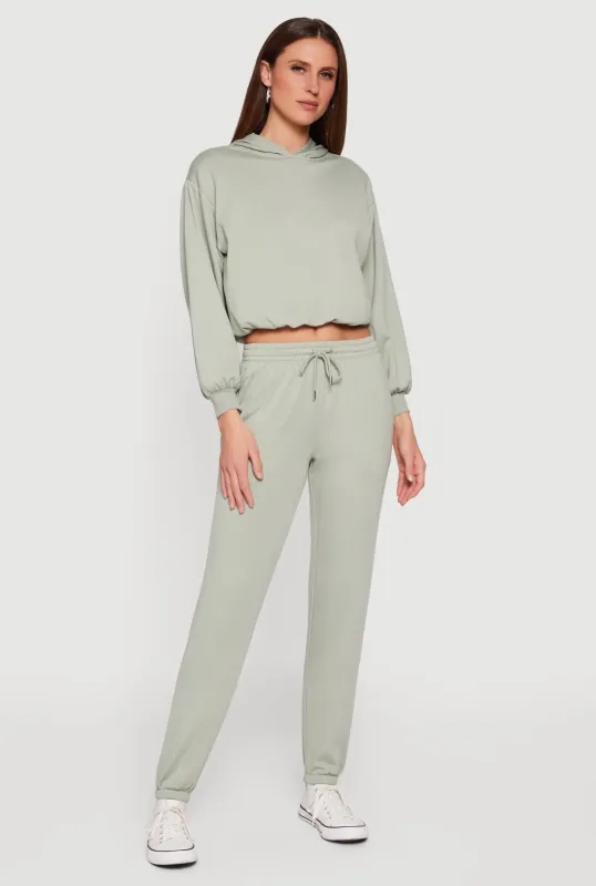 Almost Famous Fleece Sweatpants with Pockets sold by Rainbow