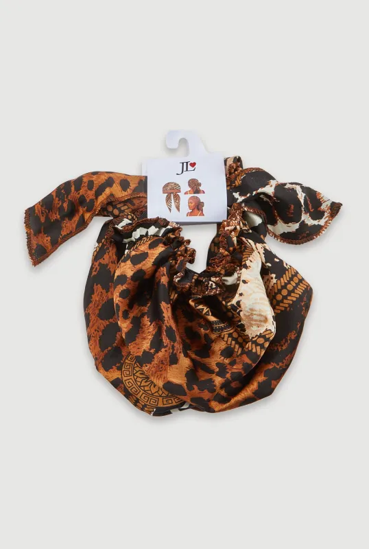 Patterned Bonnet Head Wrap sold by Rainbow