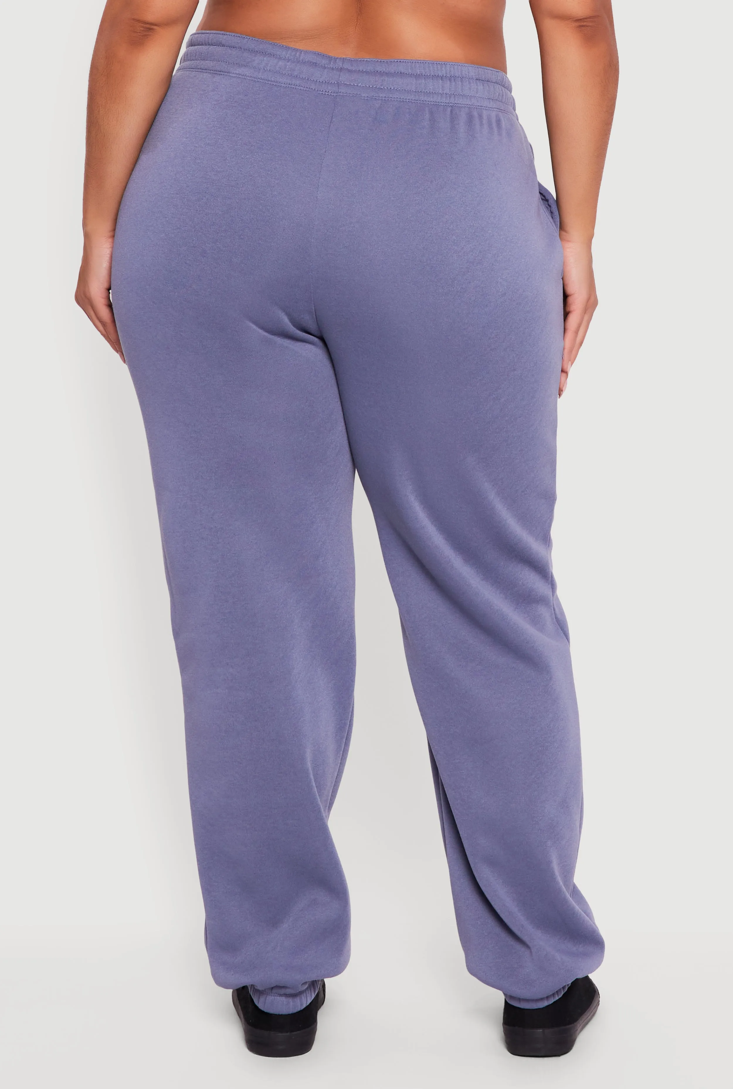 Plus Size Almost Famous Rhinestone Graphic Detail Sweatpants sold by Rainbow product image thumbnail 3