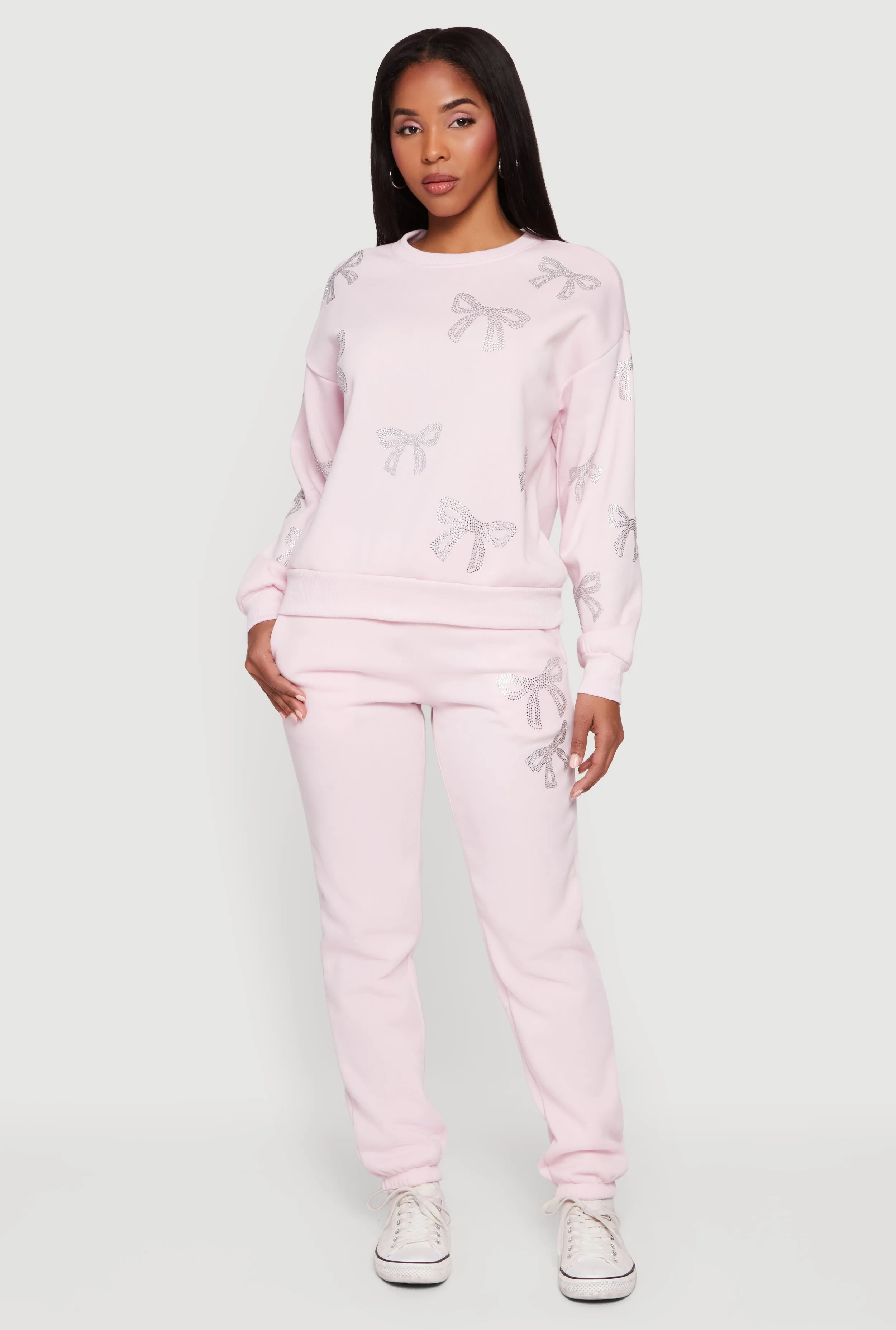 Almost Famous Rhinestone Graphic Sweatpants sold by Rainbow product image thumbnail 3