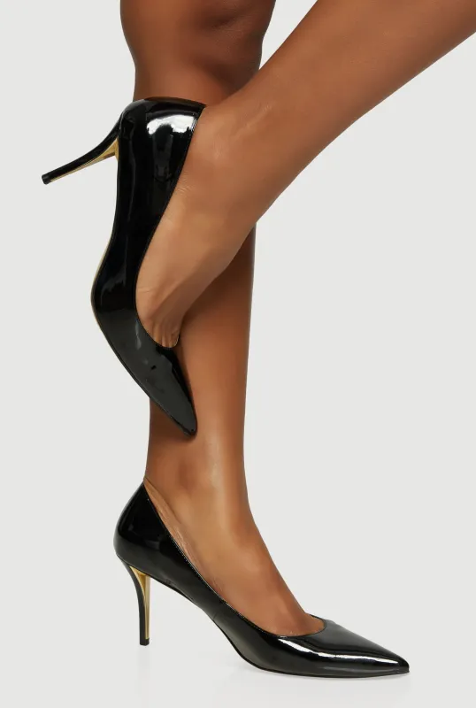 Pointy Toe High Heel Stiletto Pumps sold by Rainbow