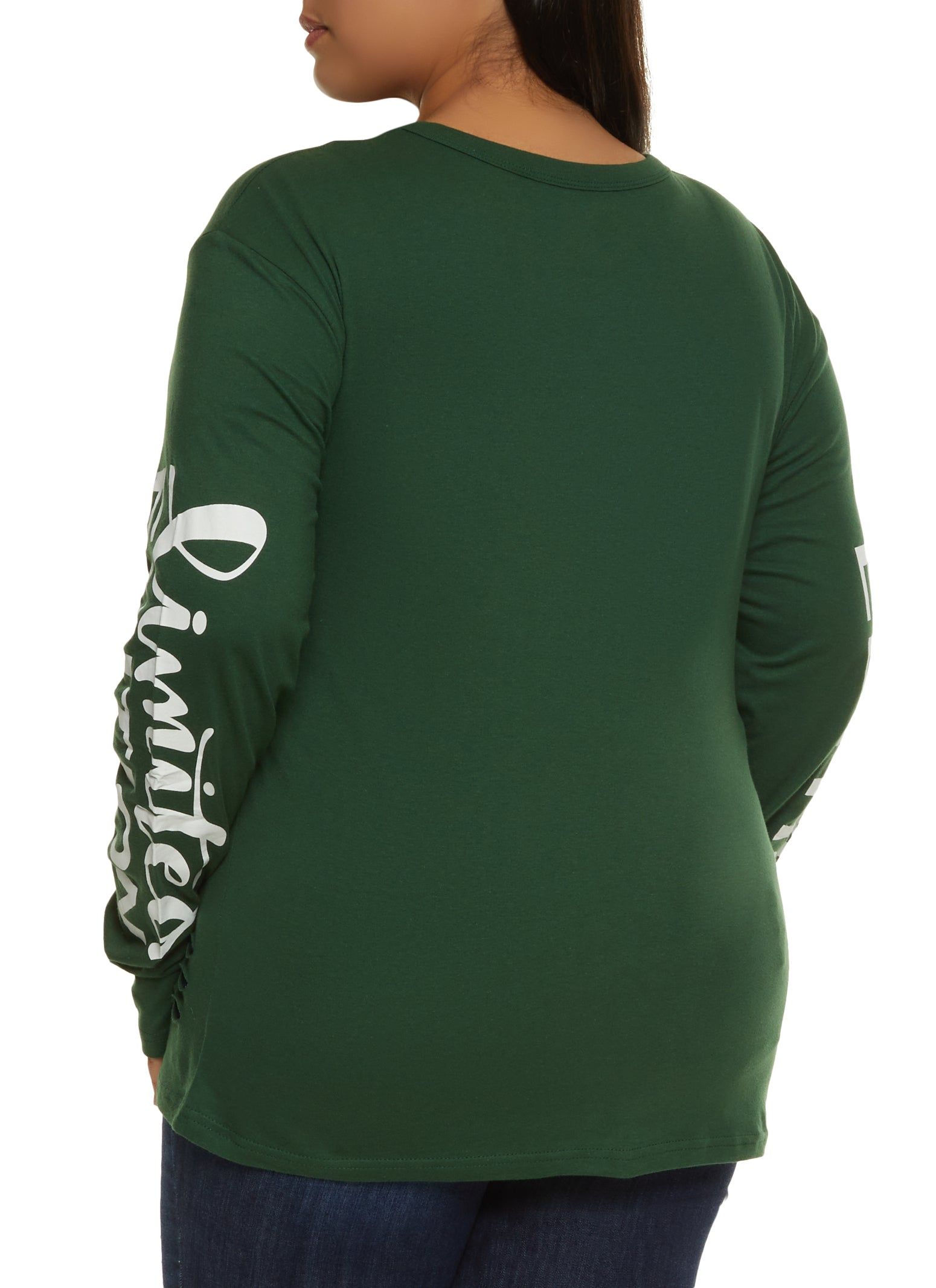 Plus Size Cut Out Limited Edition Graphic Tee sold by Rainbow product image thumbnail 2