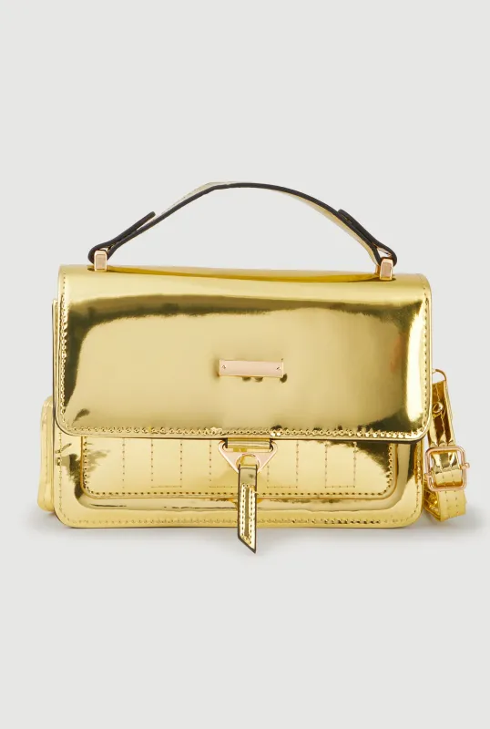 Top Handle Convertible Crossbody Bag sold by Rainbow