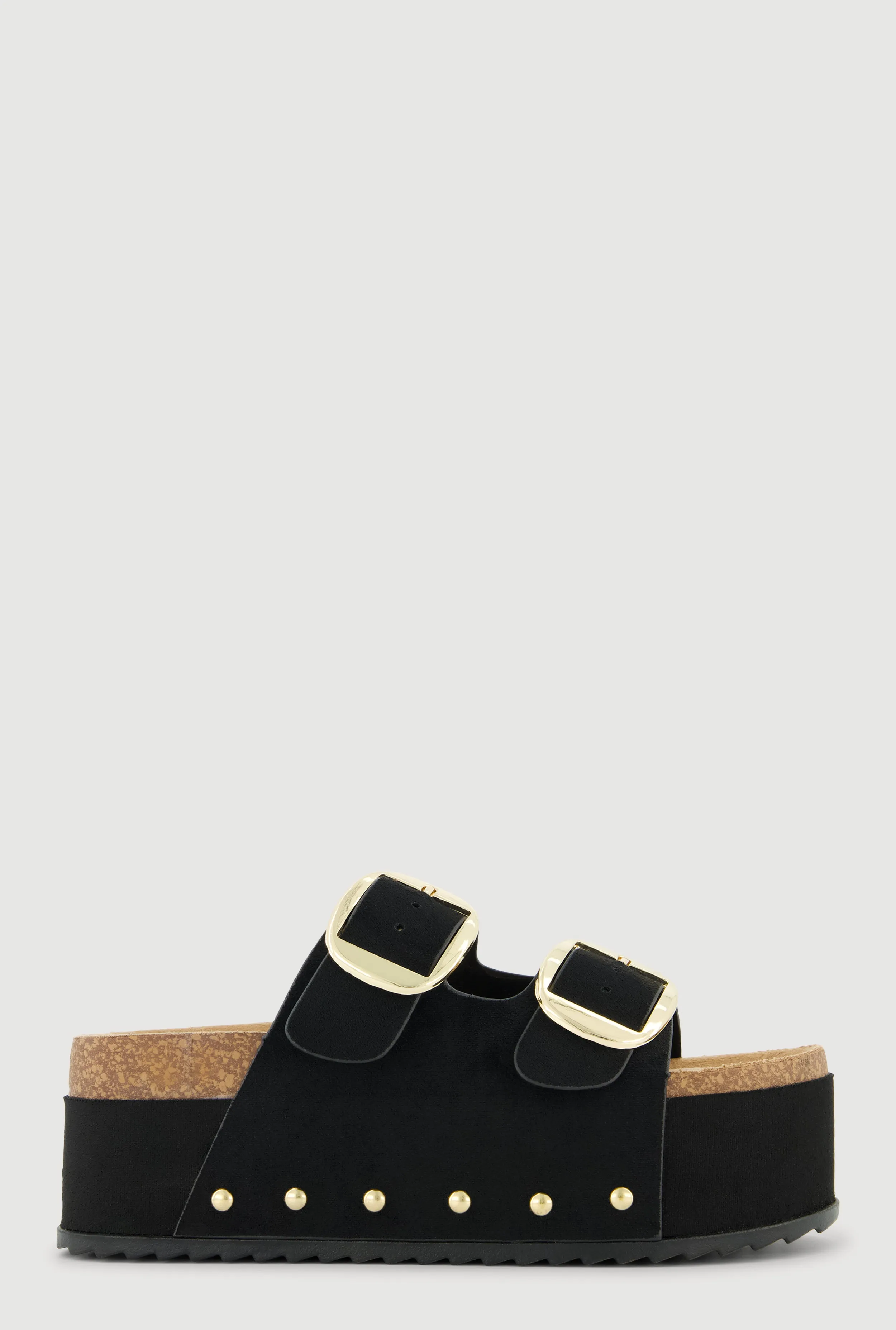 Double Band Platform Footbed Sandals sold by Rainbow product image thumbnail 2