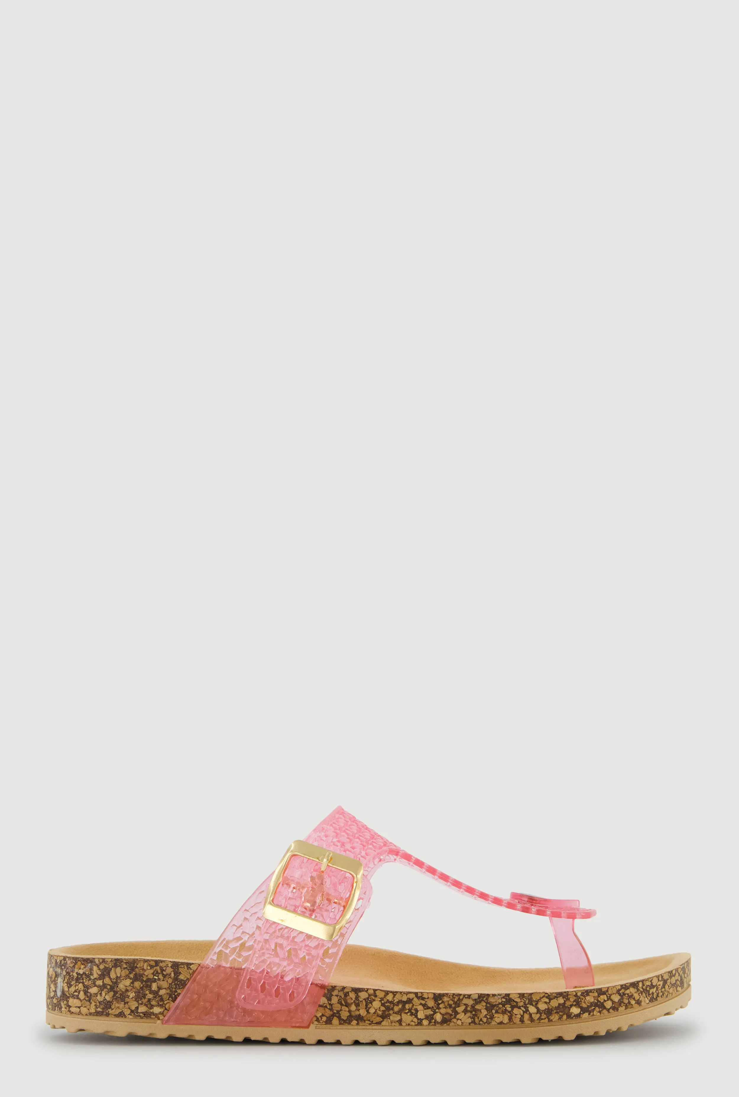 Jelly Cut Out Thong Sandals with Buckle Detail sold by Rainbow product image thumbnail 2