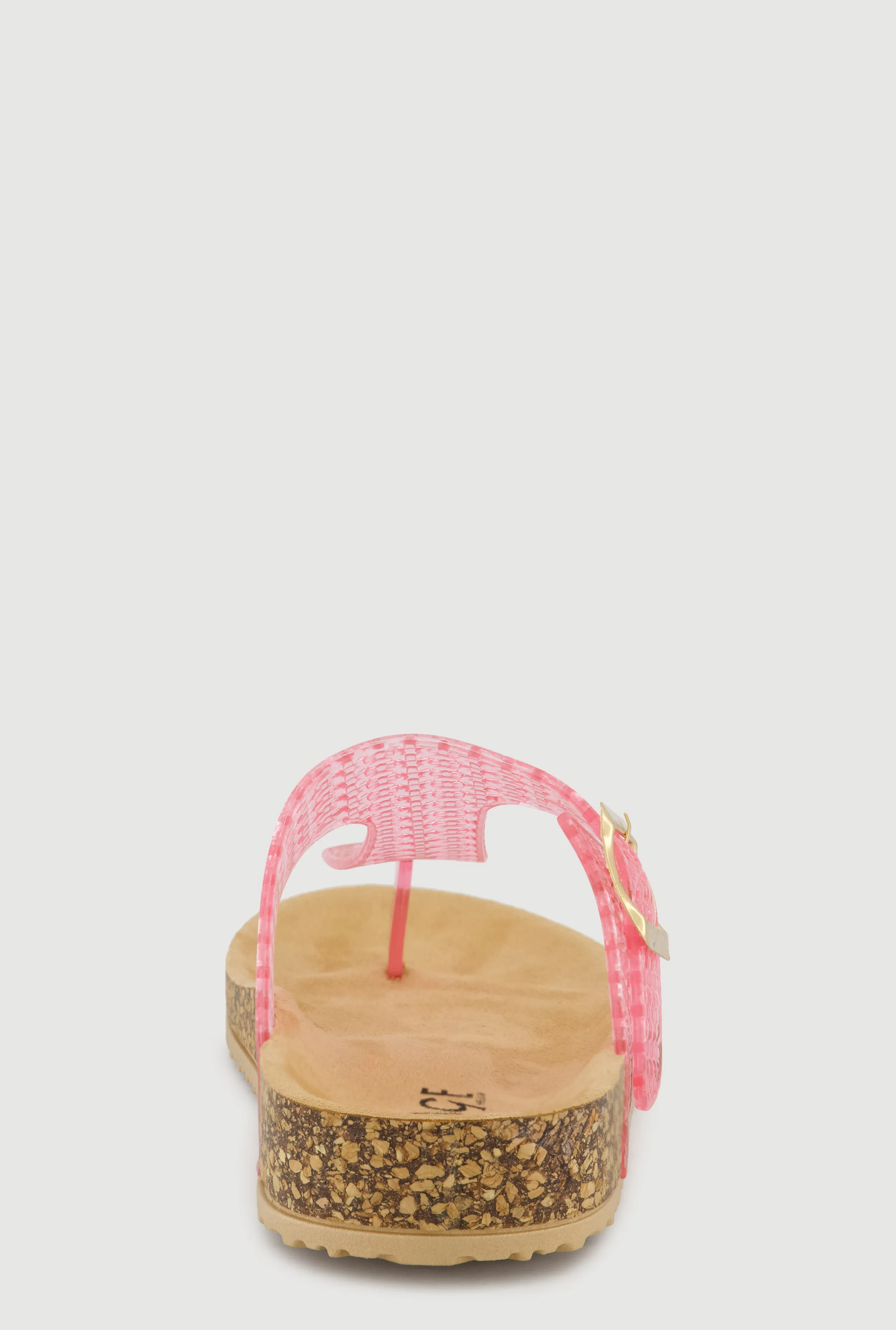 Jelly Cut Out Thong Sandals with Buckle Detail sold by Rainbow product image thumbnail 3