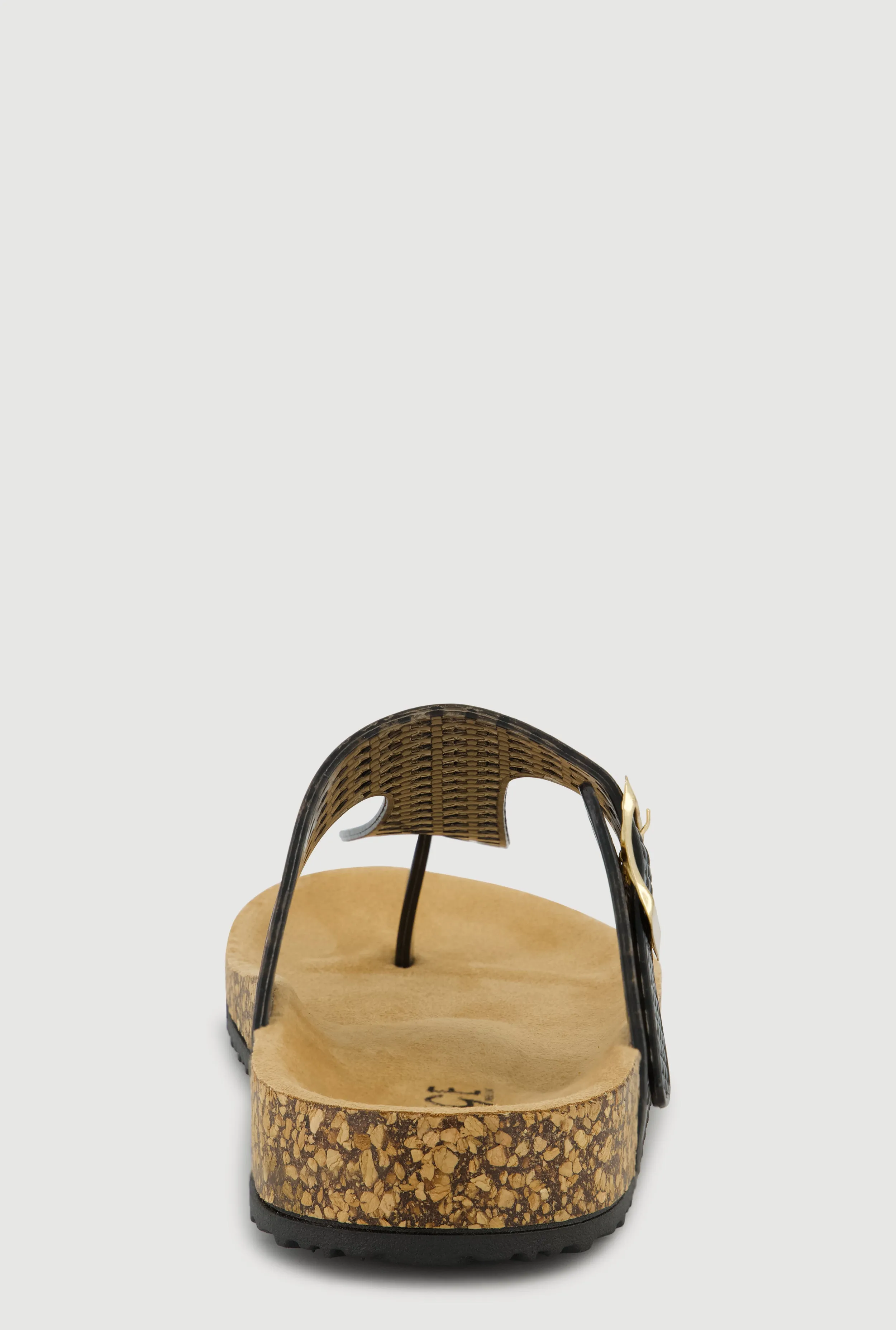 Jelly Cut Out Thong Sandals with Buckle Detail sold by Rainbow product image thumbnail 3