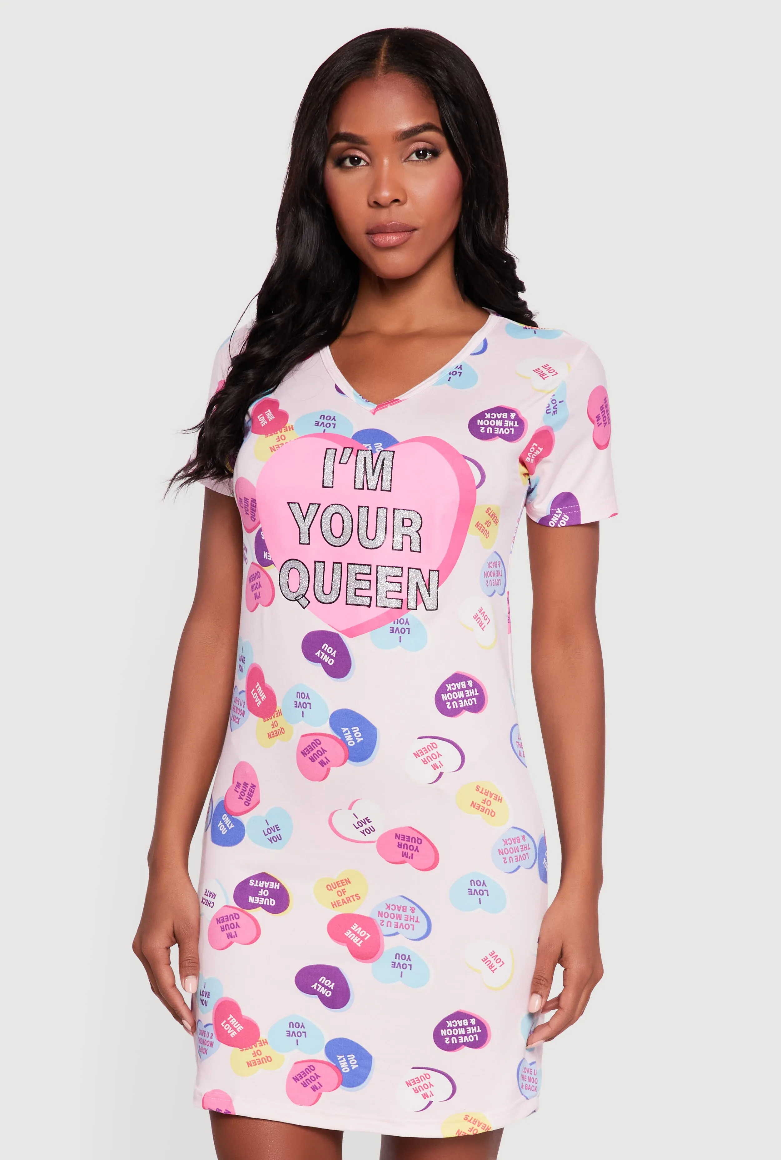 Im Your Queen Graphic Sleepshirt sold by Rainbow product image thumbnail 2