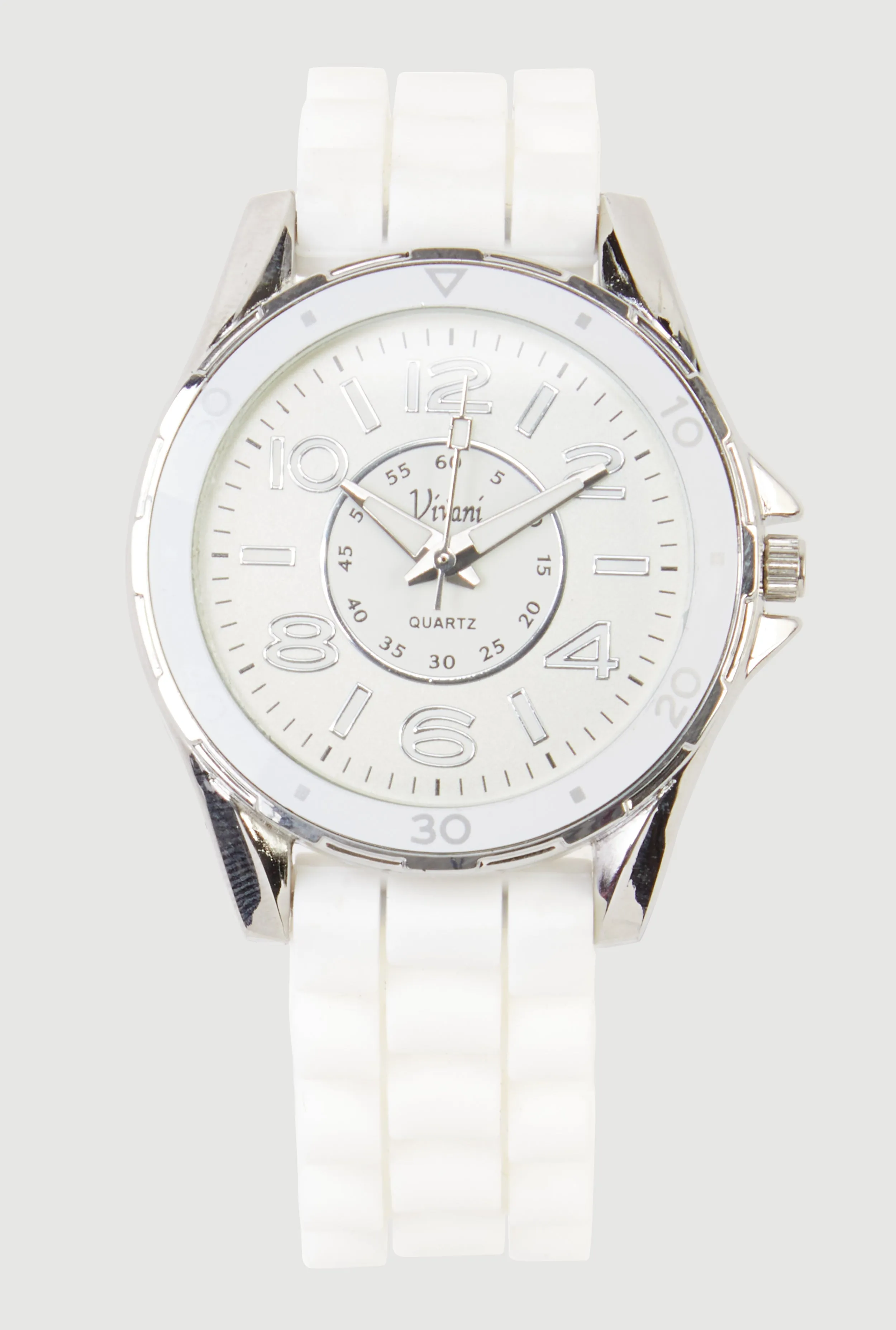 Analog Watch with Silicone Strap sold by Rainbow