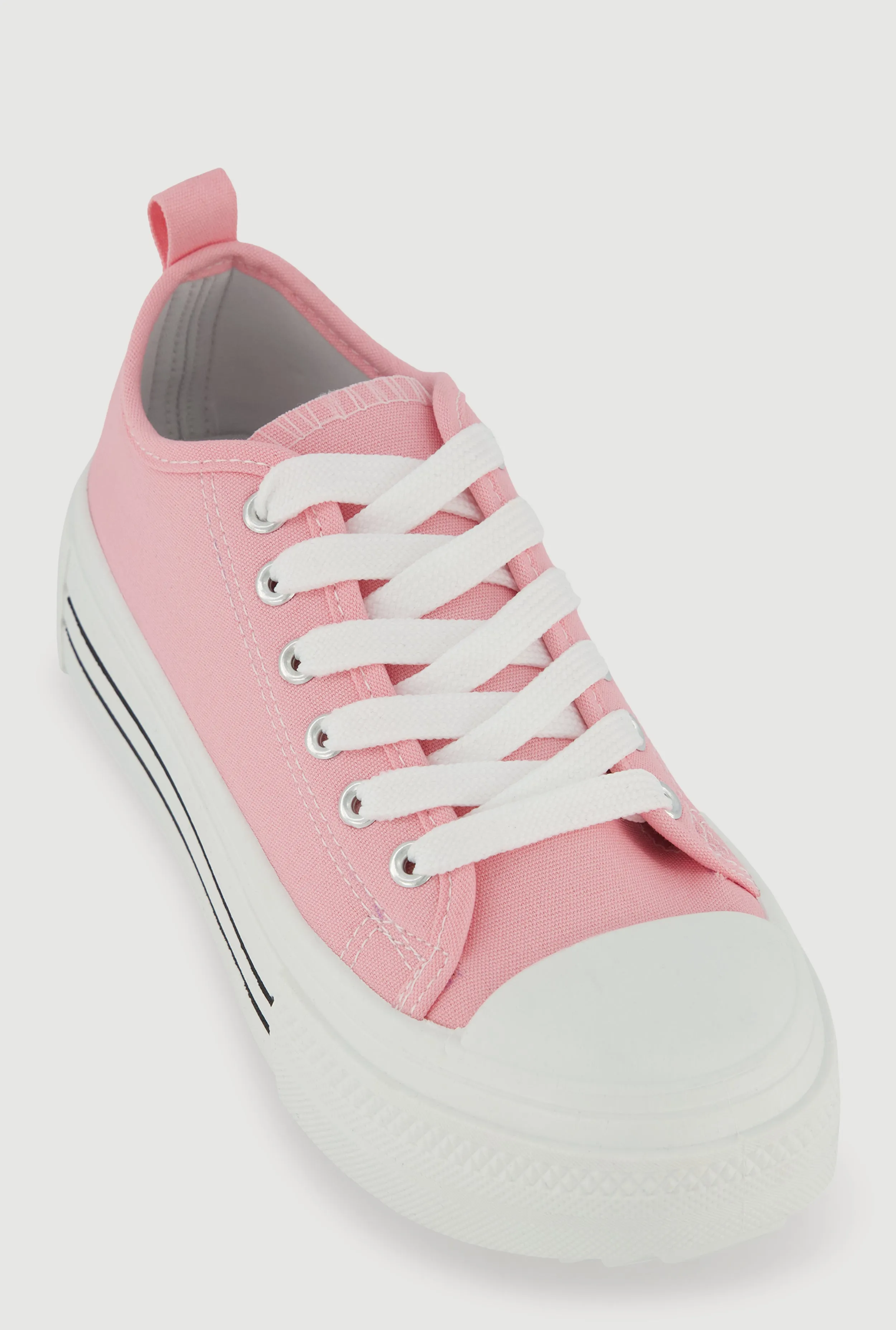 Lace Up Low Top Platform Sneakers sold by Rainbow product image thumbnail 3