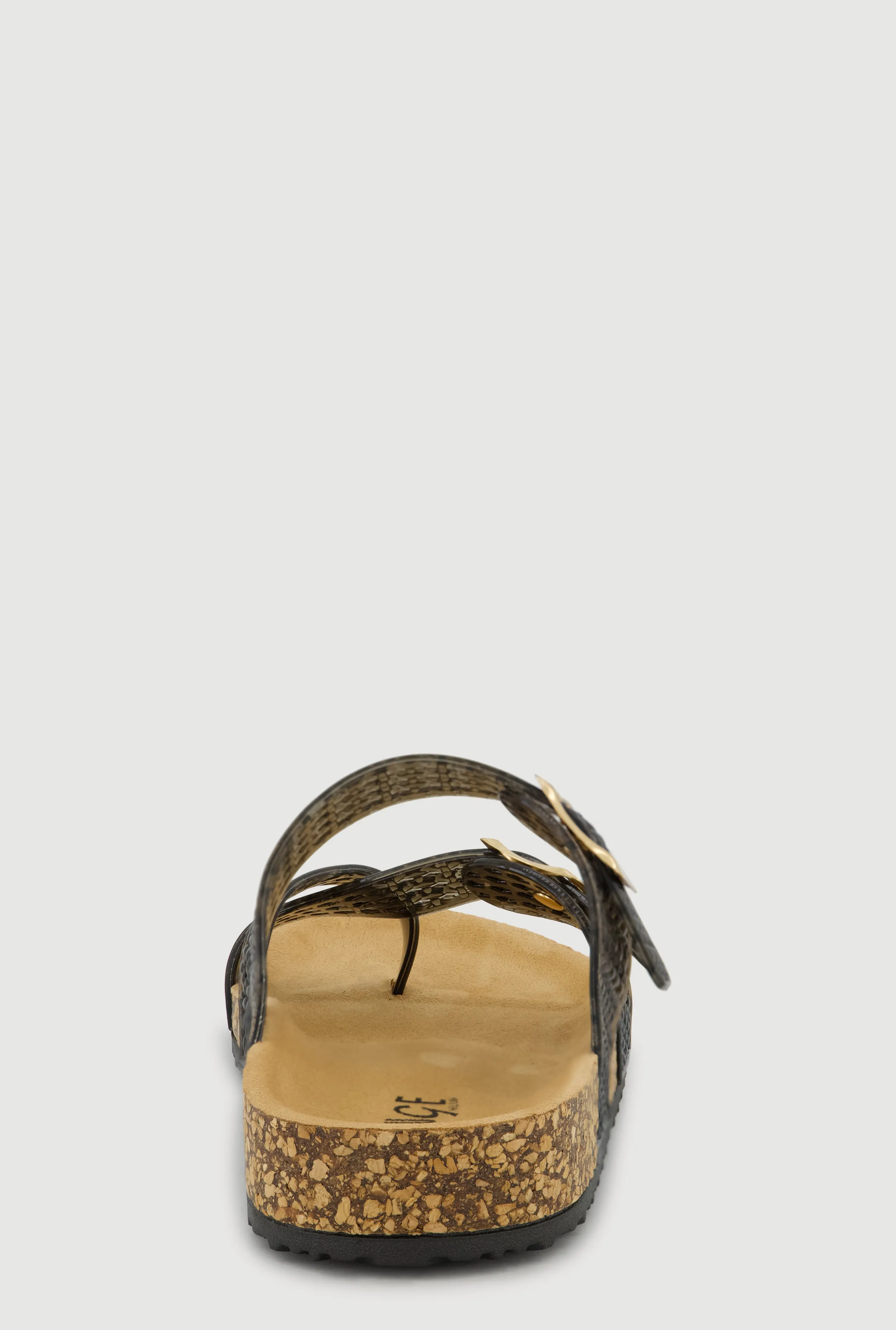 Jelly Toe Loop Buckle Detail Footbed Sandals sold by Rainbow product image thumbnail 3