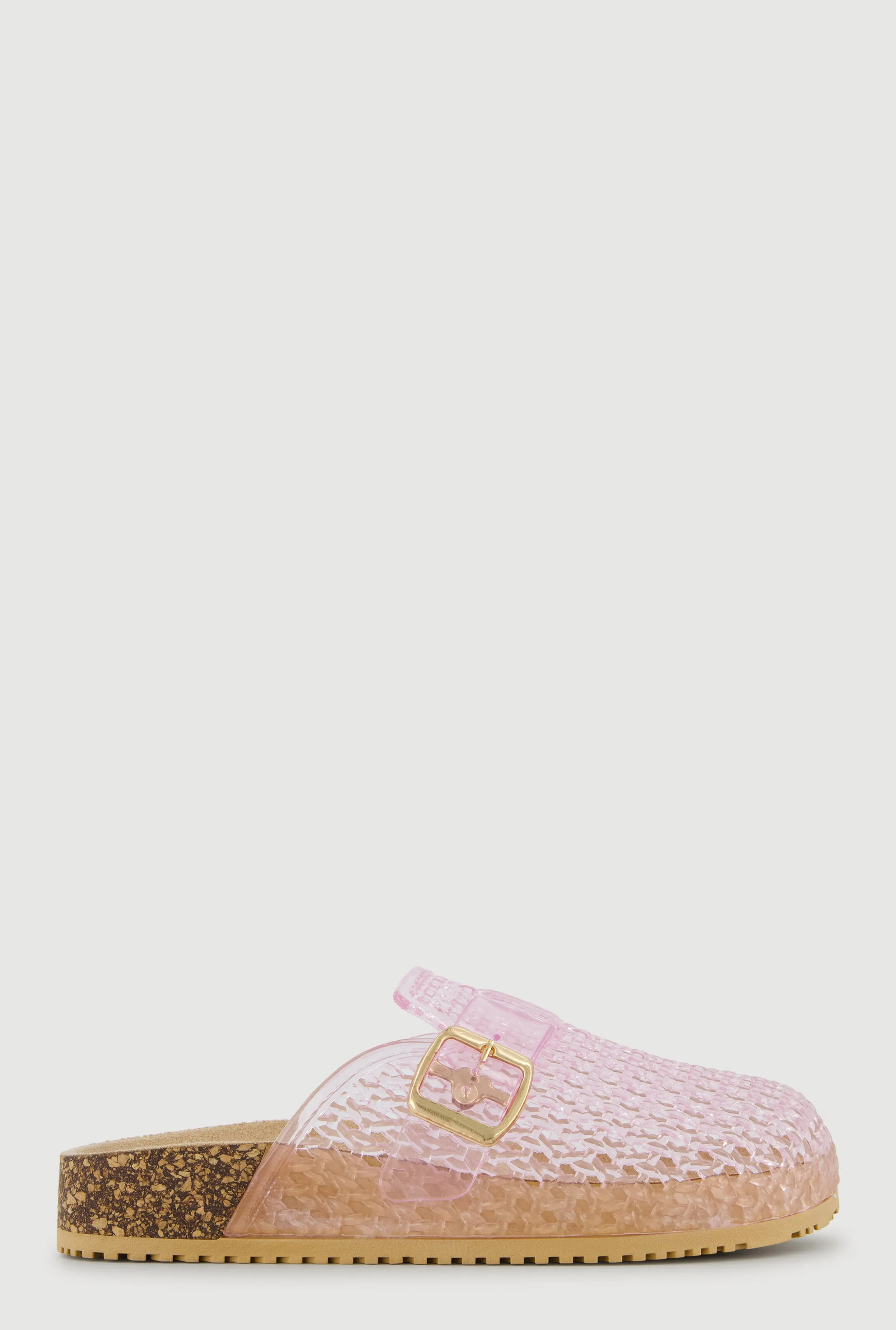 Jelly Buckle Detail Footbed Clogs sold by Rainbow product image thumbnail 2