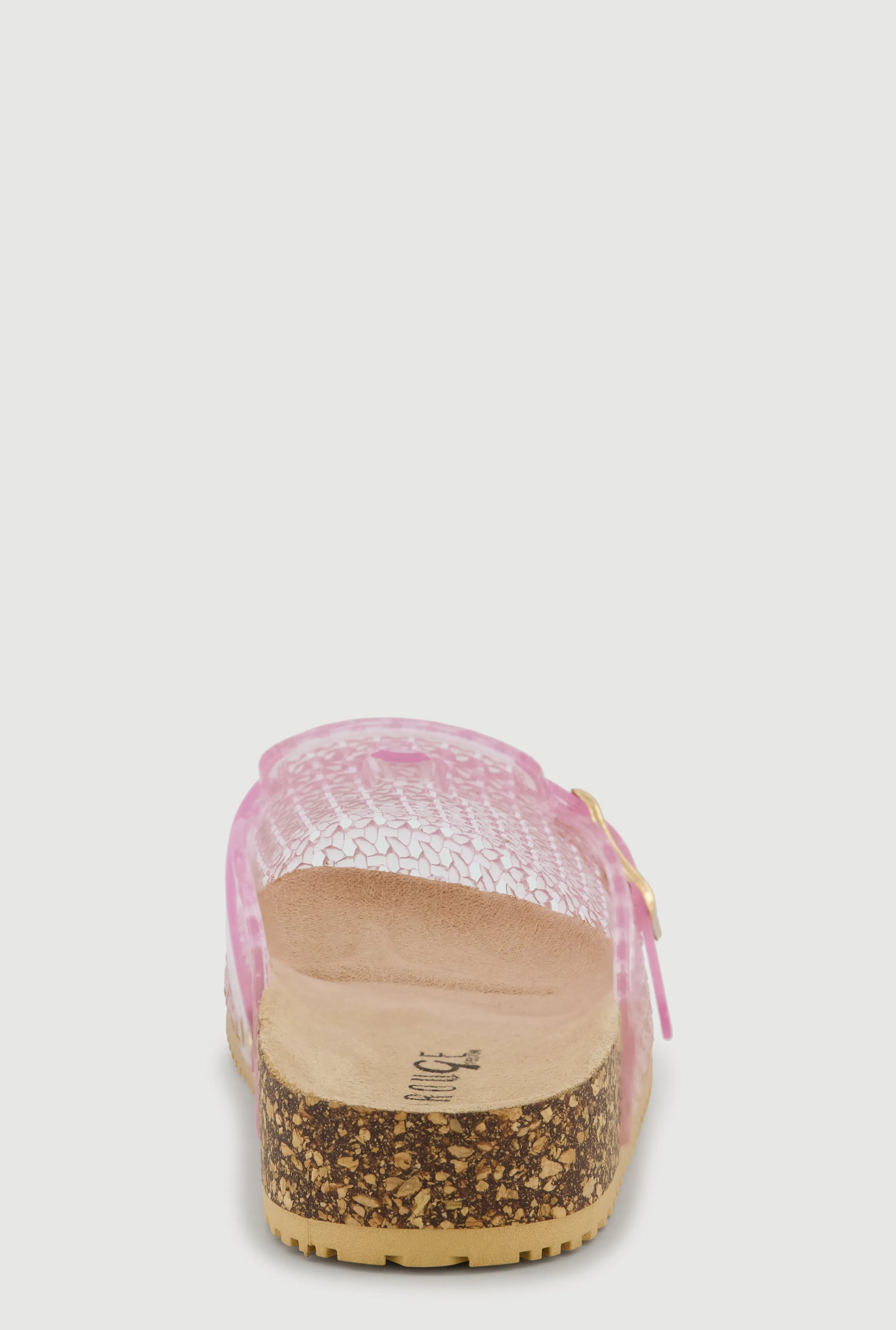 Jelly Buckle Detail Footbed Clogs sold by Rainbow product image thumbnail 3