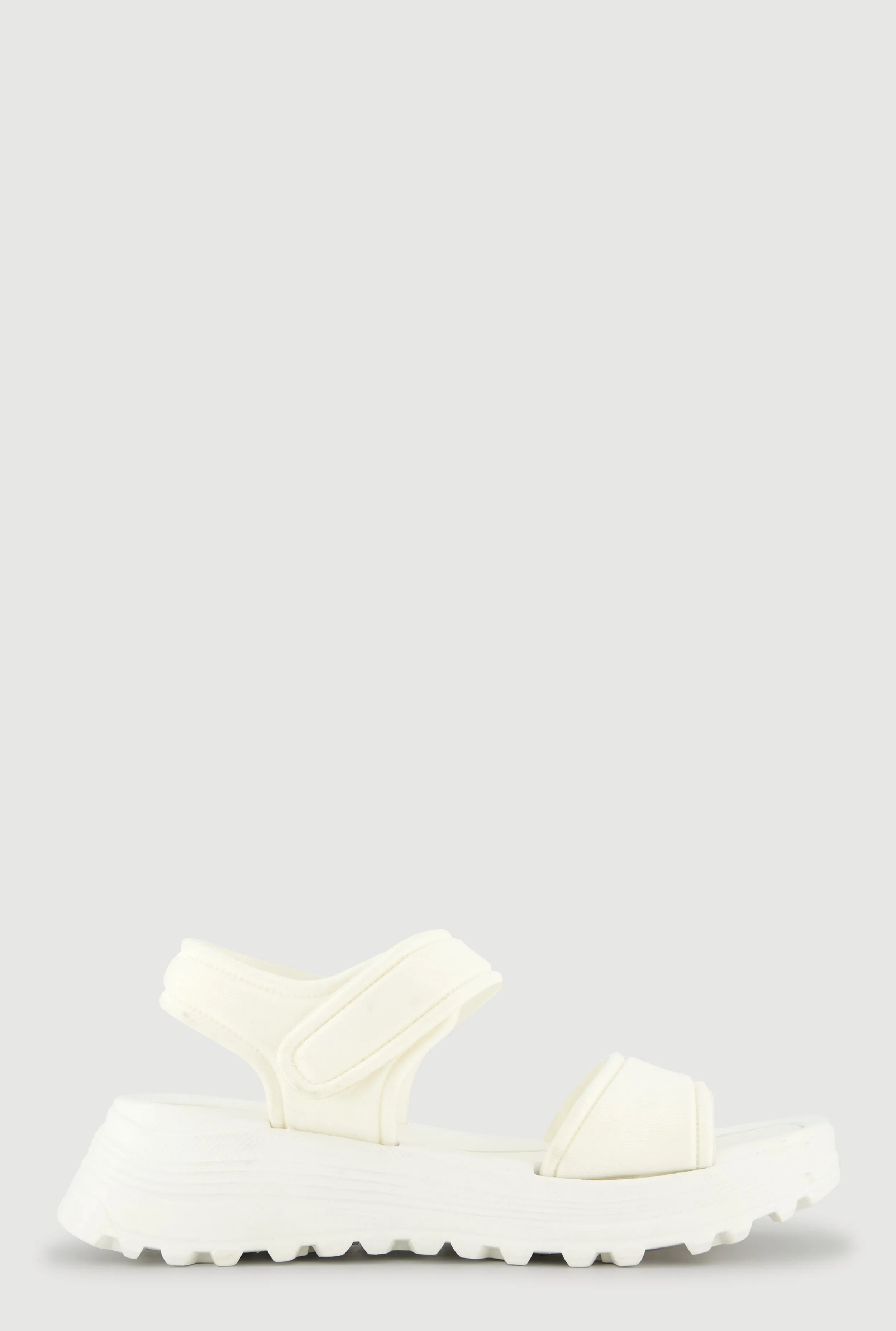 Velcro Ankle Strap Open Toe Platform Sandals sold by Rainbow product image thumbnail 2