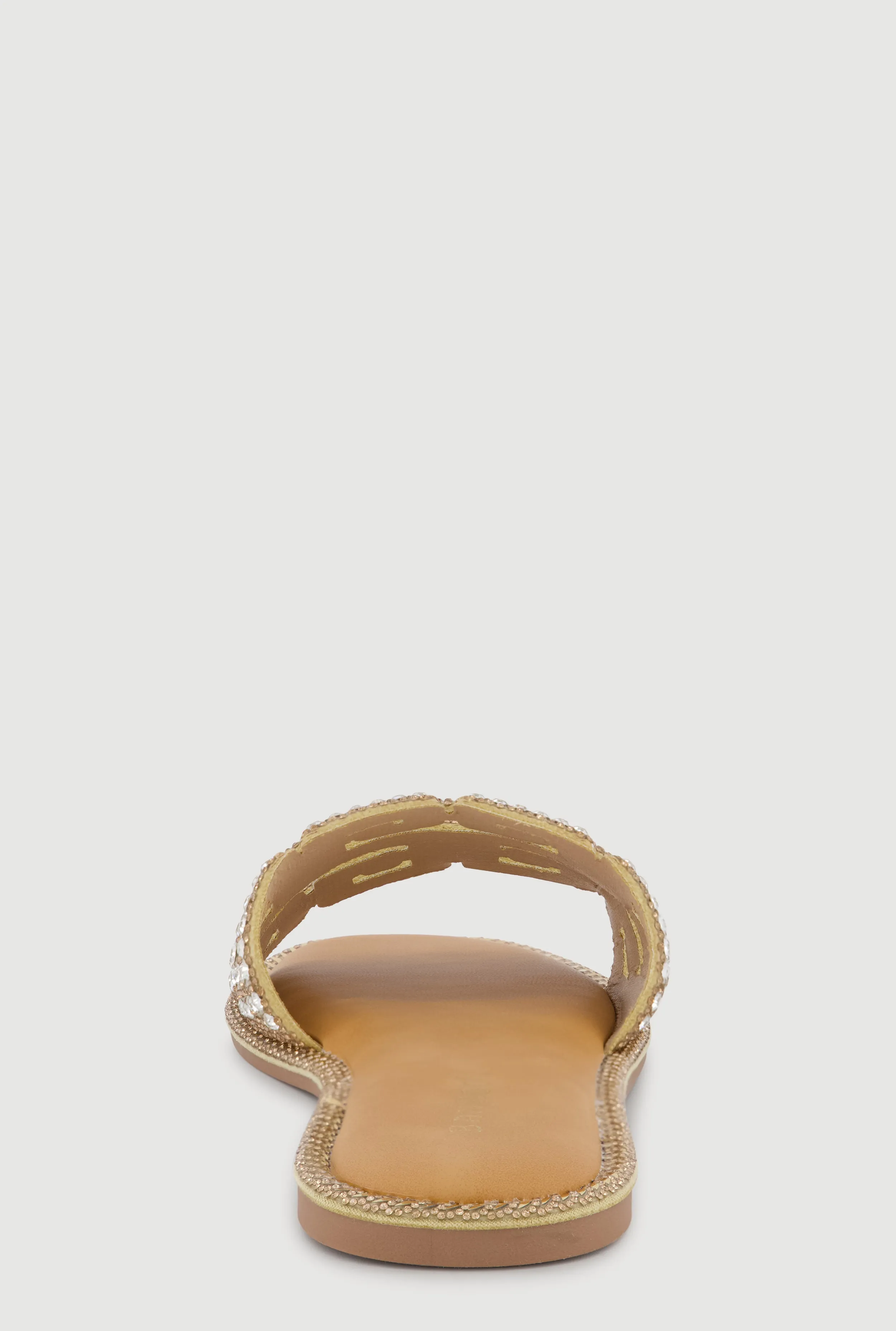 Rhinestone Greek Key Band Slide Sandals sold by Rainbow product image thumbnail 3