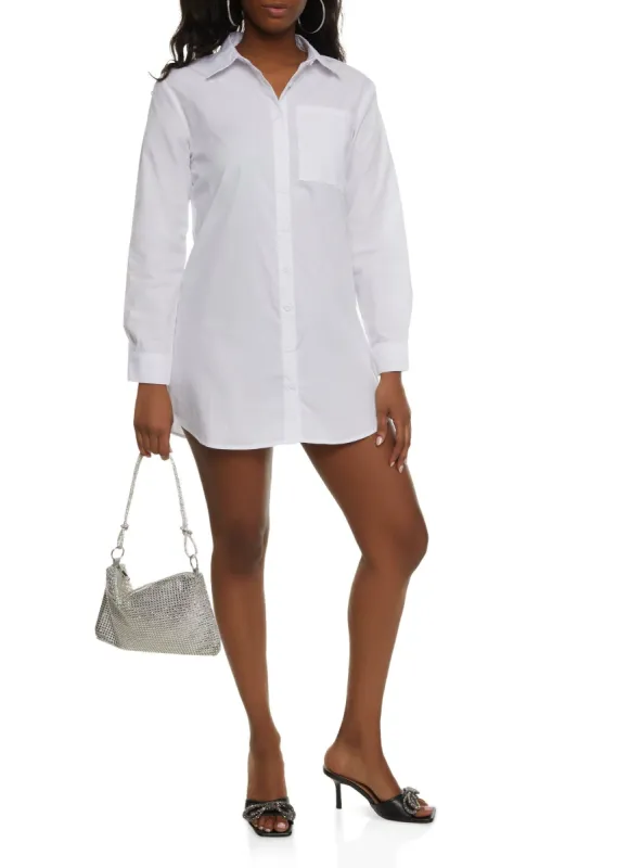 ワンピース MAX MARA STUDIO SHORT WHITE COTTON SHIRT DRESS MAX MARA Juanita cotton-poplin mini shirt dress | NET-A-PORTER