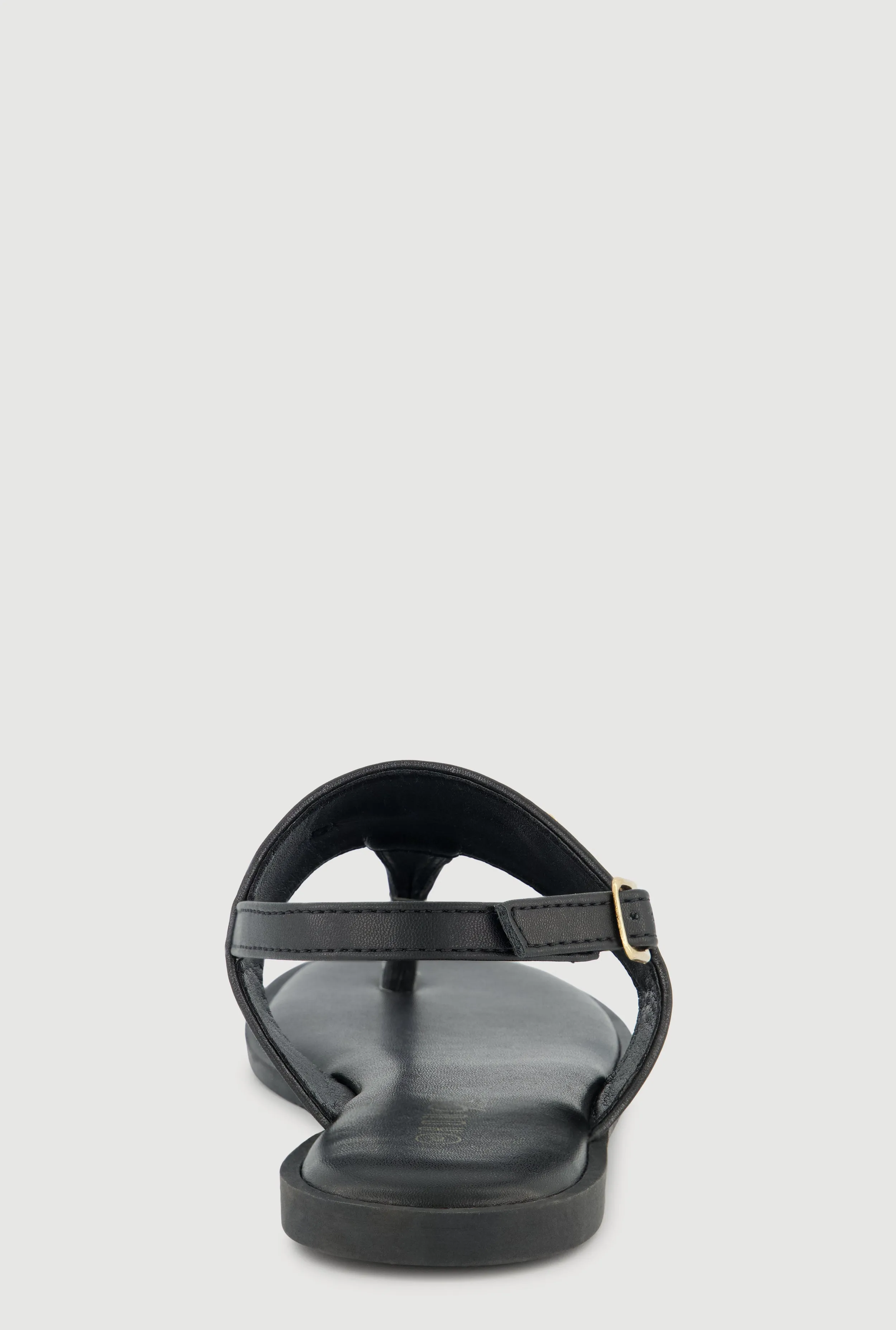 Metallic Detail Ankle Strap Thong Sandals sold by Rainbow product image thumbnail 3