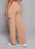 Cargo Pocket Wide Leg Sweatpants sold by Rainbow
