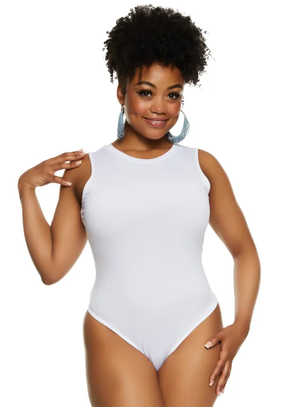 Plus Size Daisy Tank Bodysuit sold by Rainbow