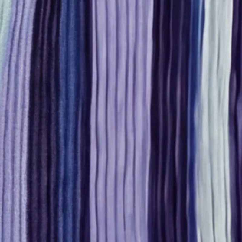 Plus Size Striped Plisse Long Sleeve Button Front Shirt sold by Rainbow product image thumbnail 4