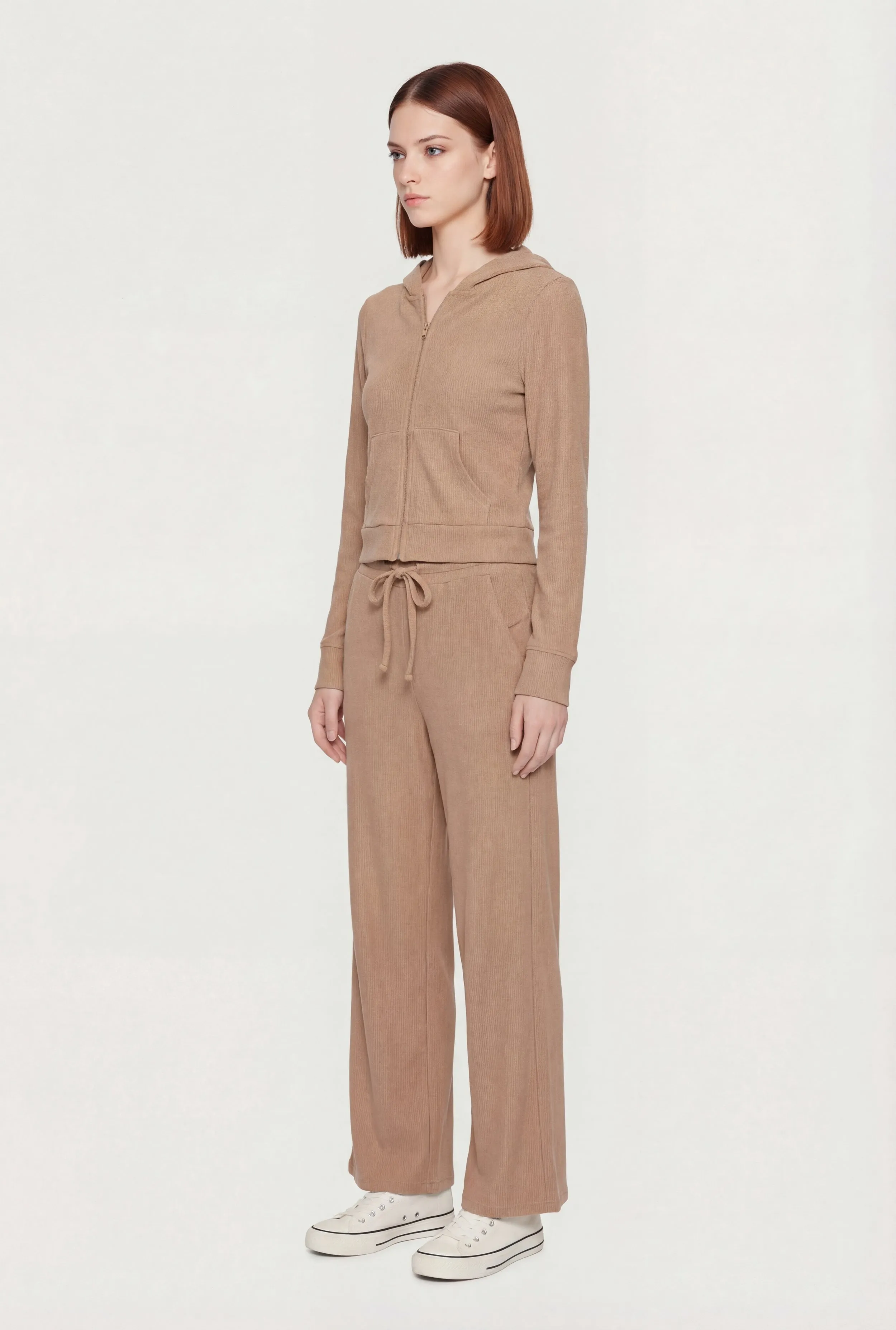 Waffle Knit Drawstring Waist Pants sold by Rainbow product image thumbnail 2