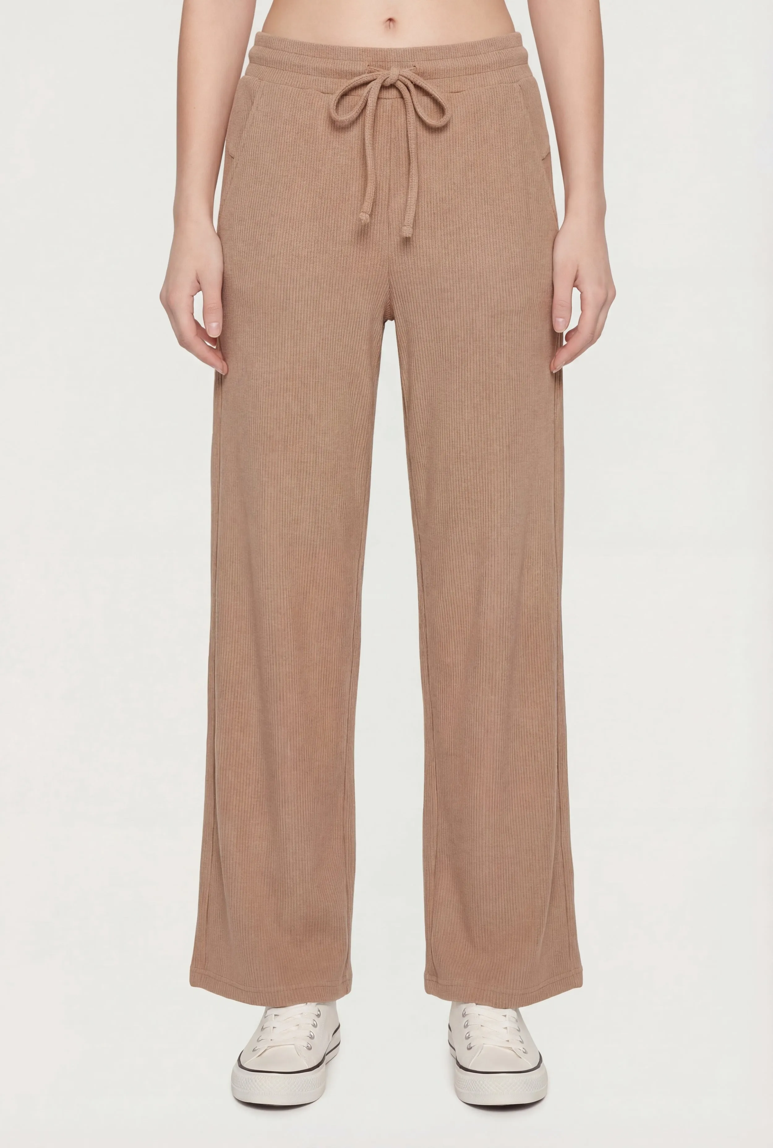 Waffle Knit Drawstring Waist Pants sold by Rainbow product image thumbnail 3