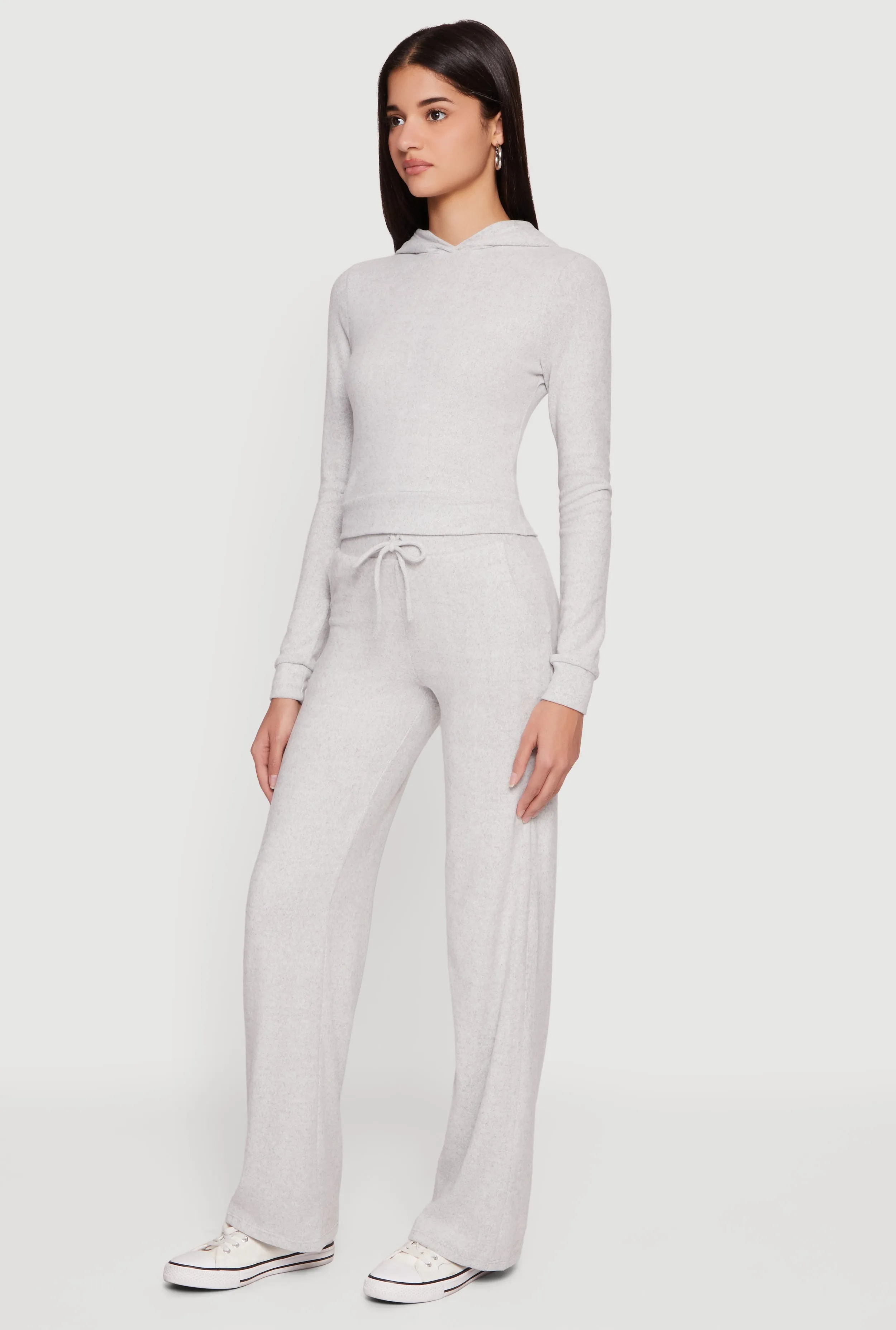 Brushed Knit Drawstring Waist Sweatpants sold by Rainbow product image thumbnail 2