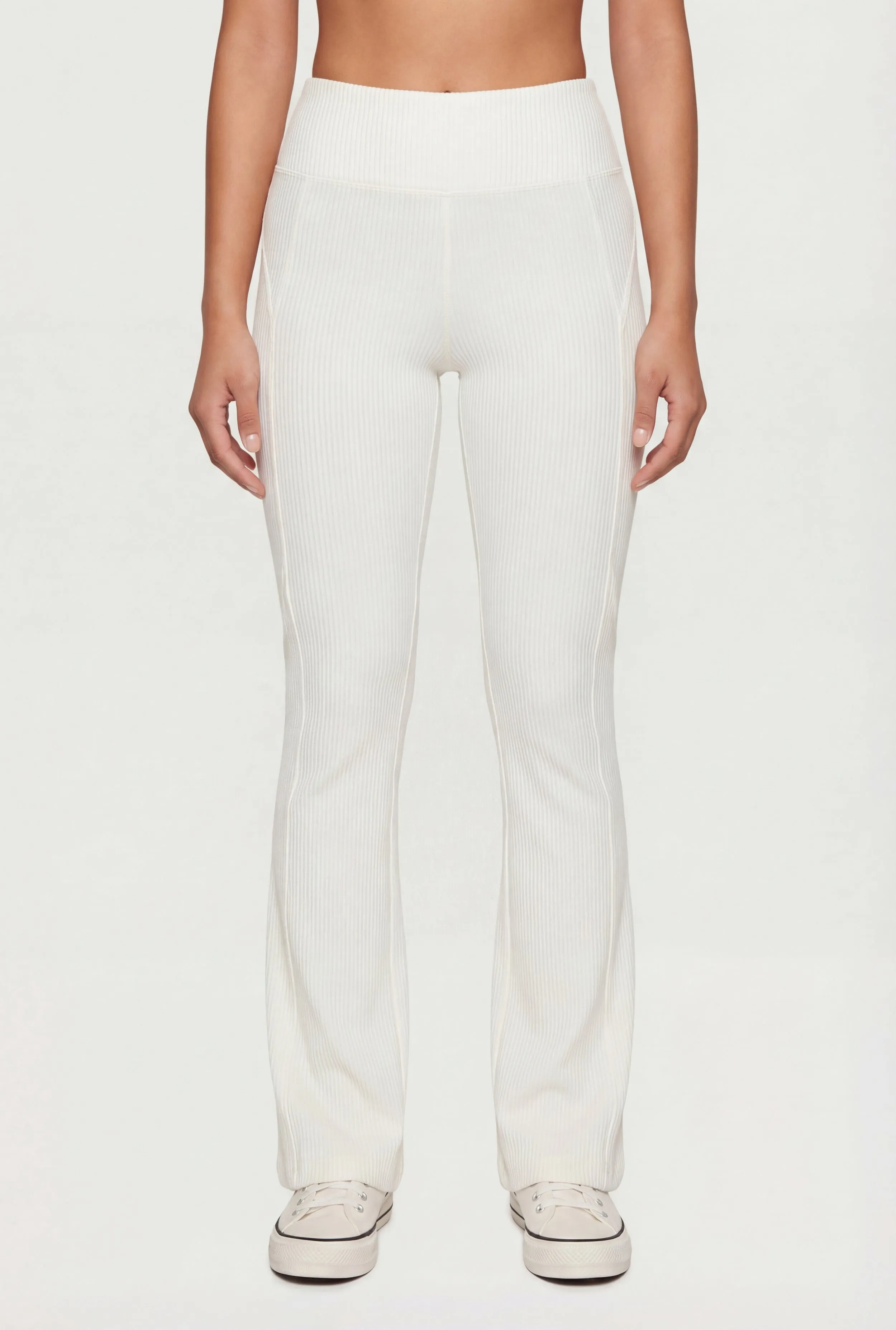 Brushed Rib Knit Slim Straight Casual Pants sold by Rainbow product image thumbnail 3