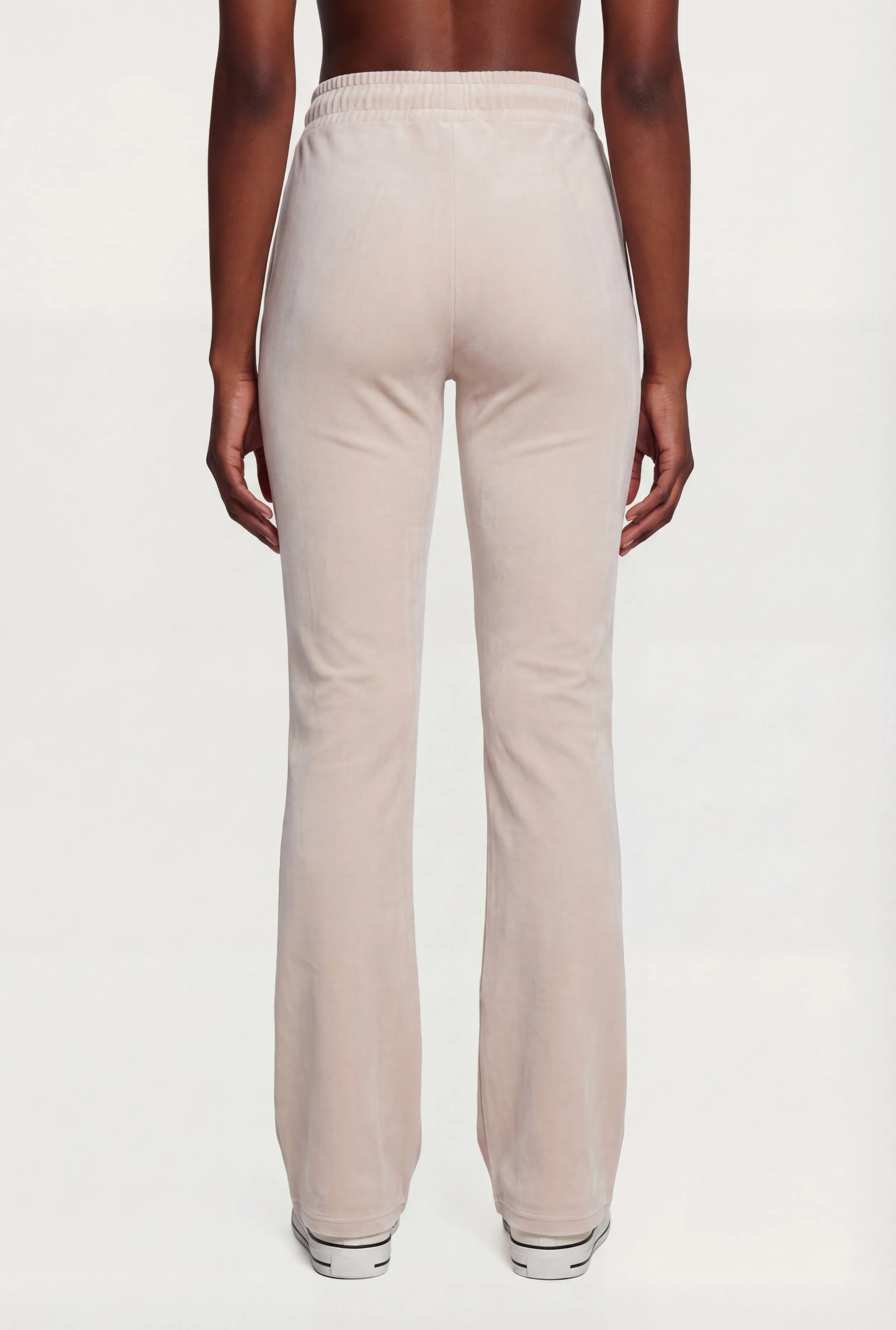 Velour Pintuck Flare Leg Pants sold by Rainbow product image thumbnail 5