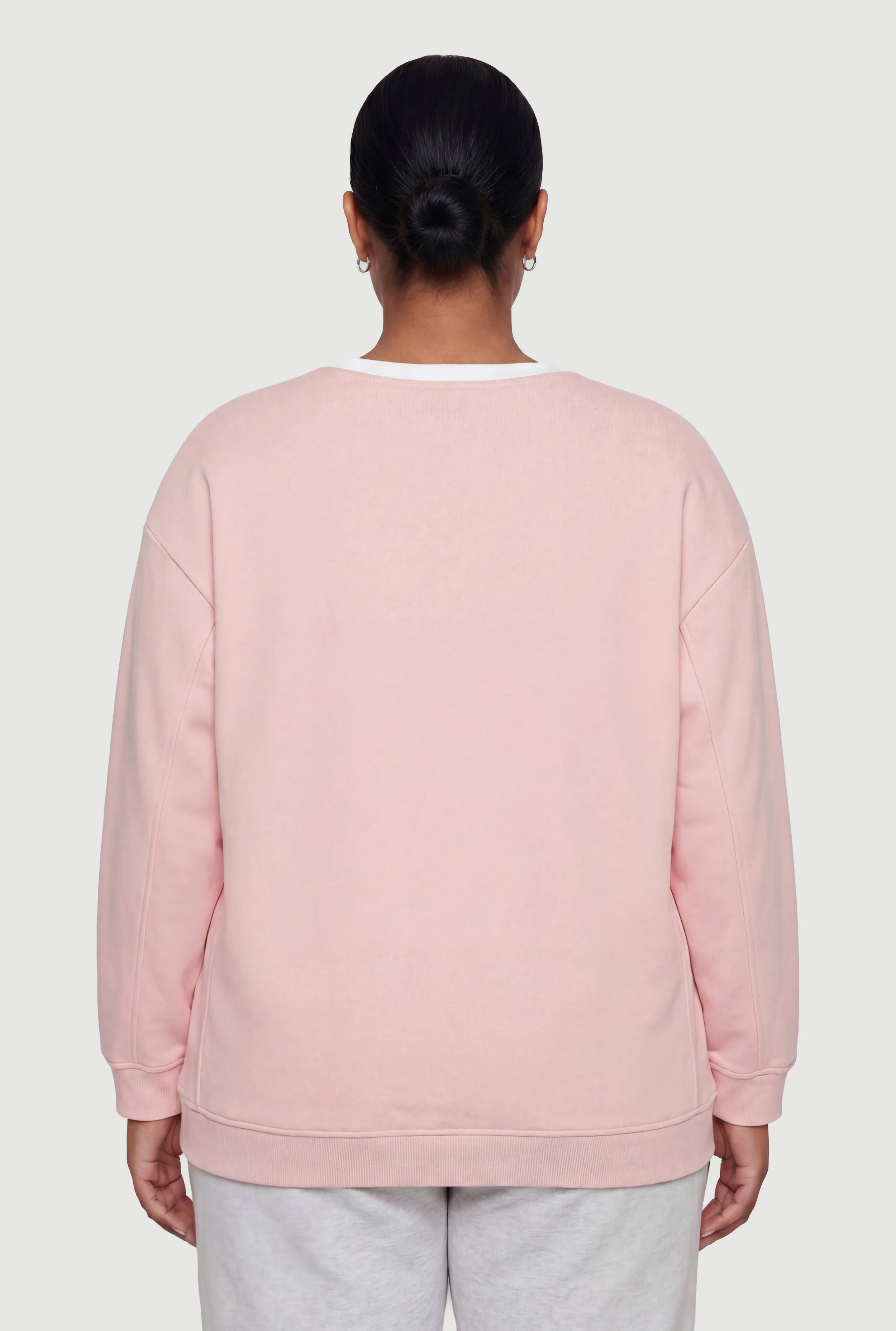 Plus Size 83 NYC Graphic Print Sweatshirt sold by Rainbow product image thumbnail 5