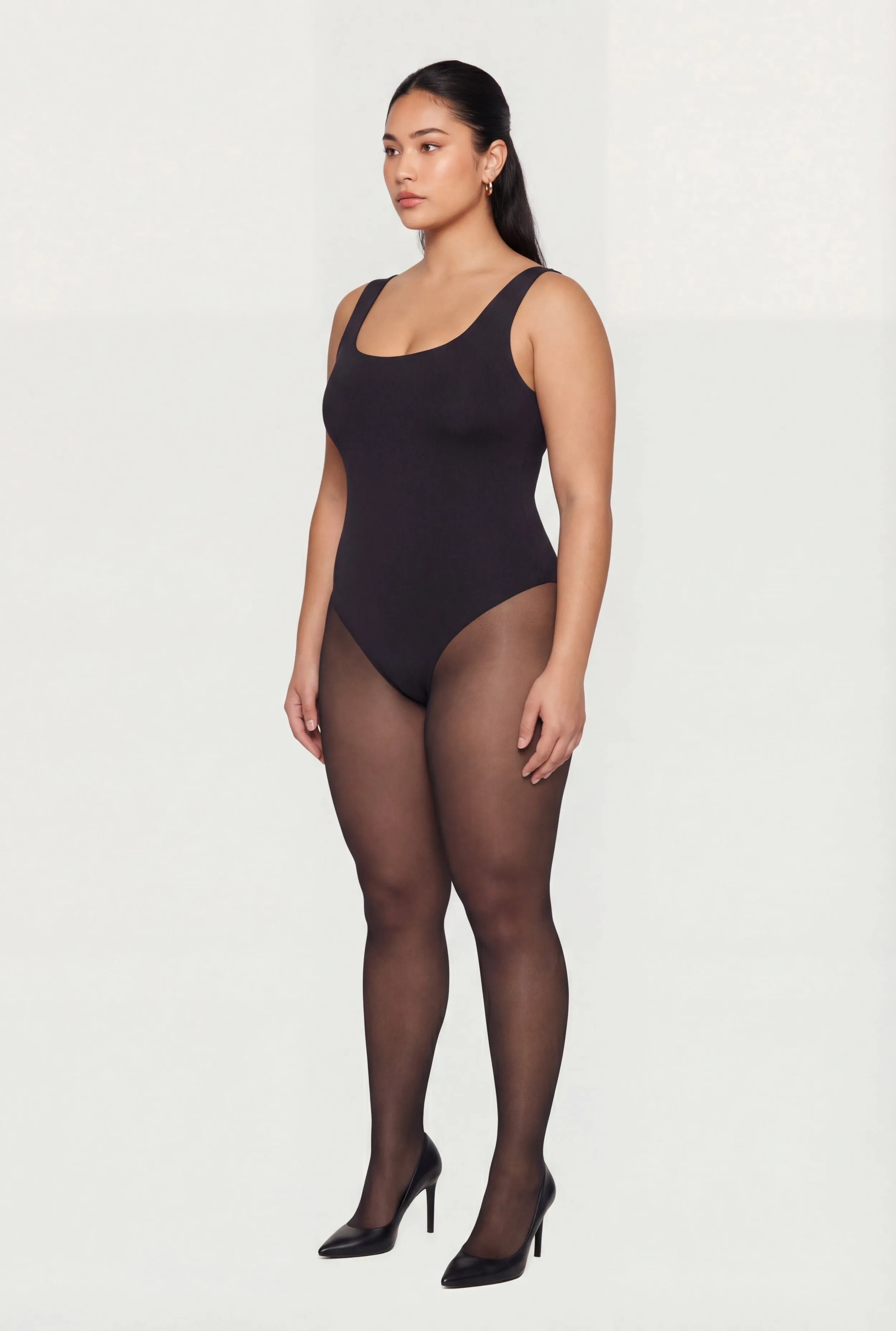 Plus Size Sleeveless Bodysuit sold by Rainbow product image thumbnail 3
