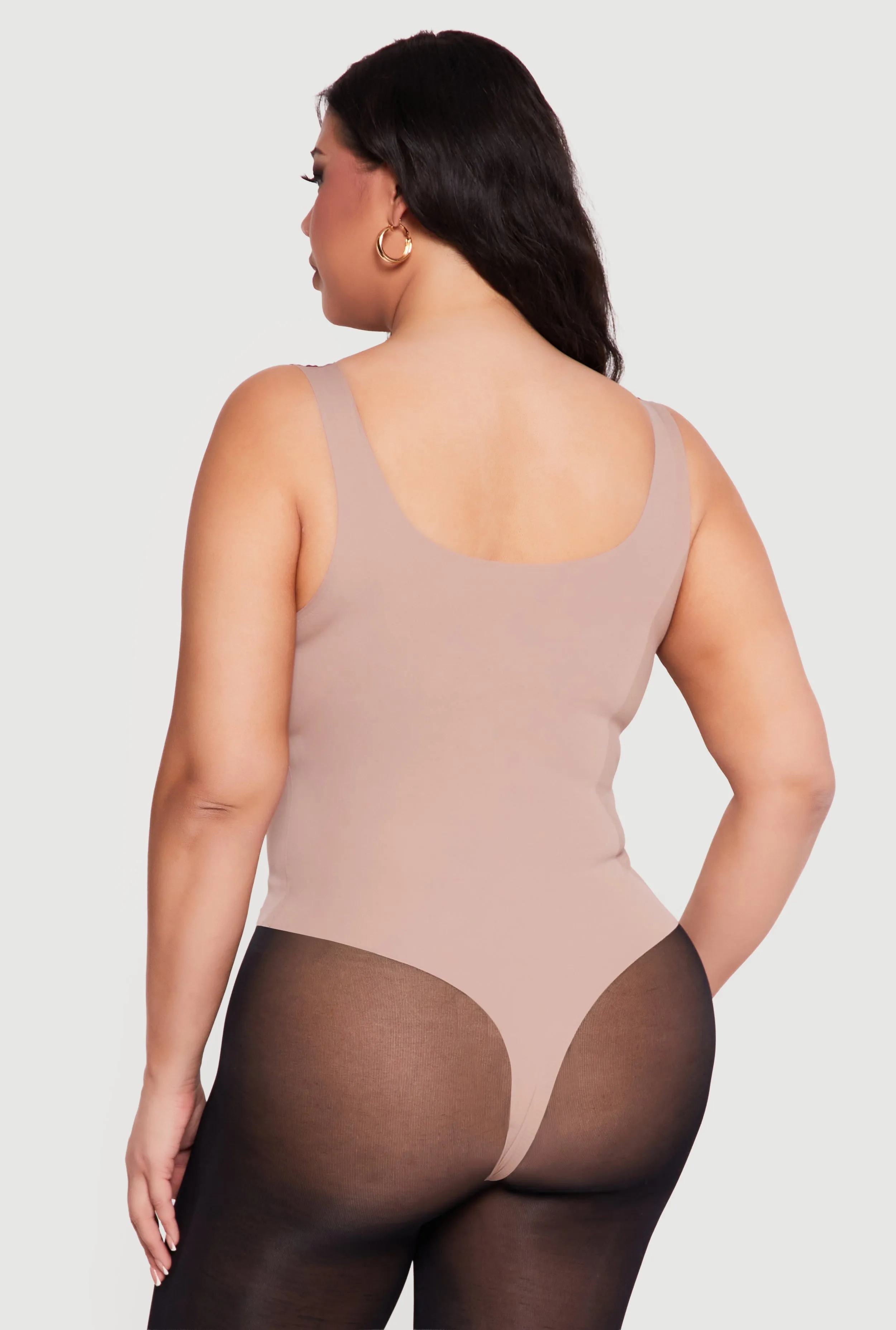 Plus Size Sleeveless Bodysuit sold by Rainbow product image thumbnail 5
