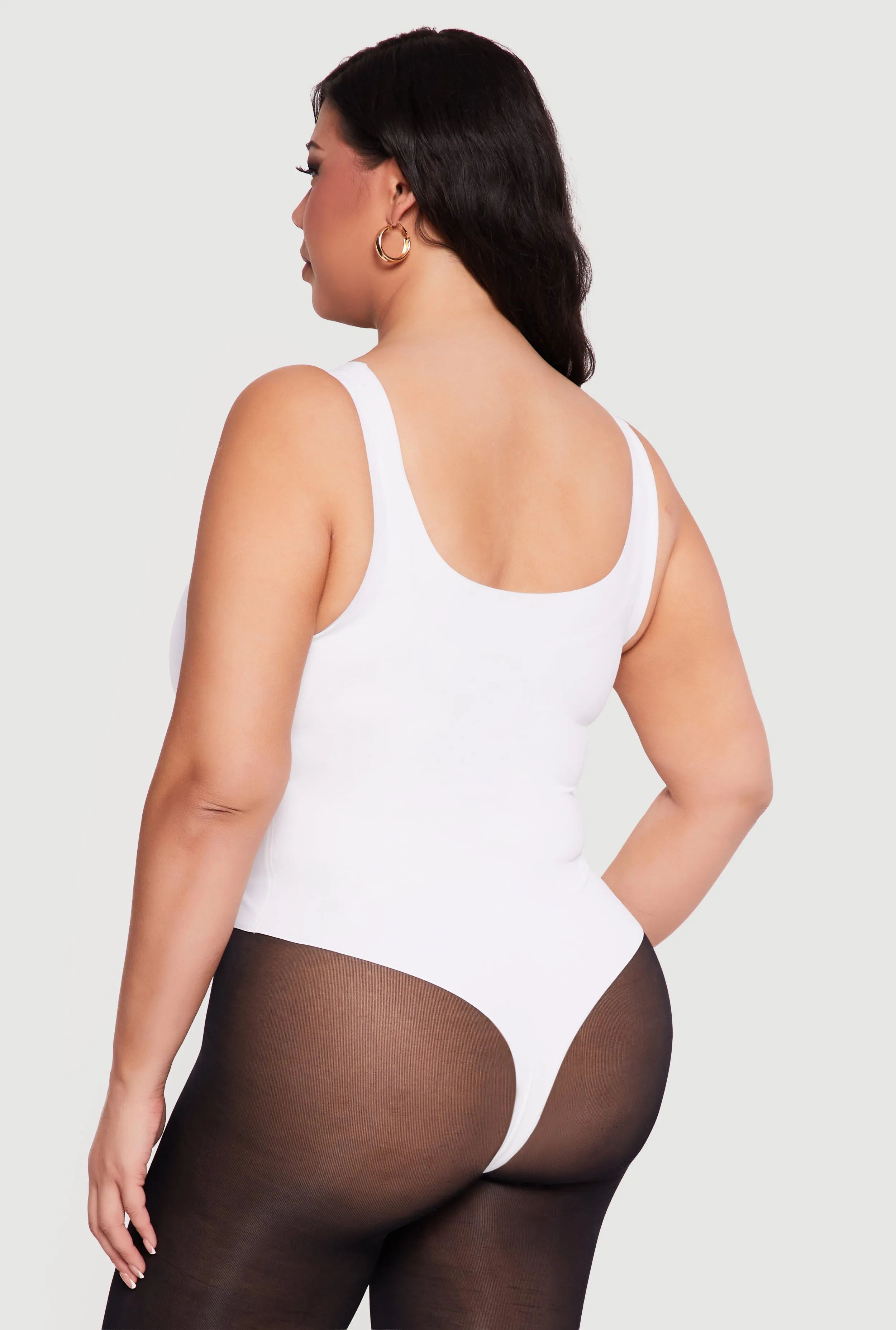 Plus Size Sleeveless Bodysuit sold by Rainbow product image thumbnail 5