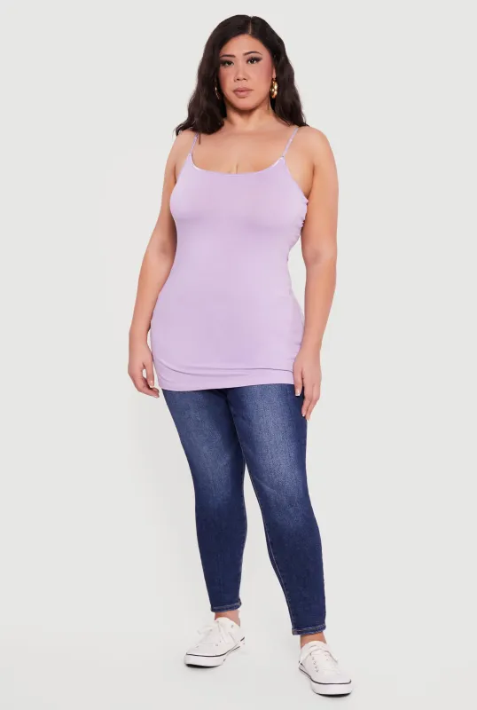 Plus Size Scoop Neck Cami sold by Rainbow