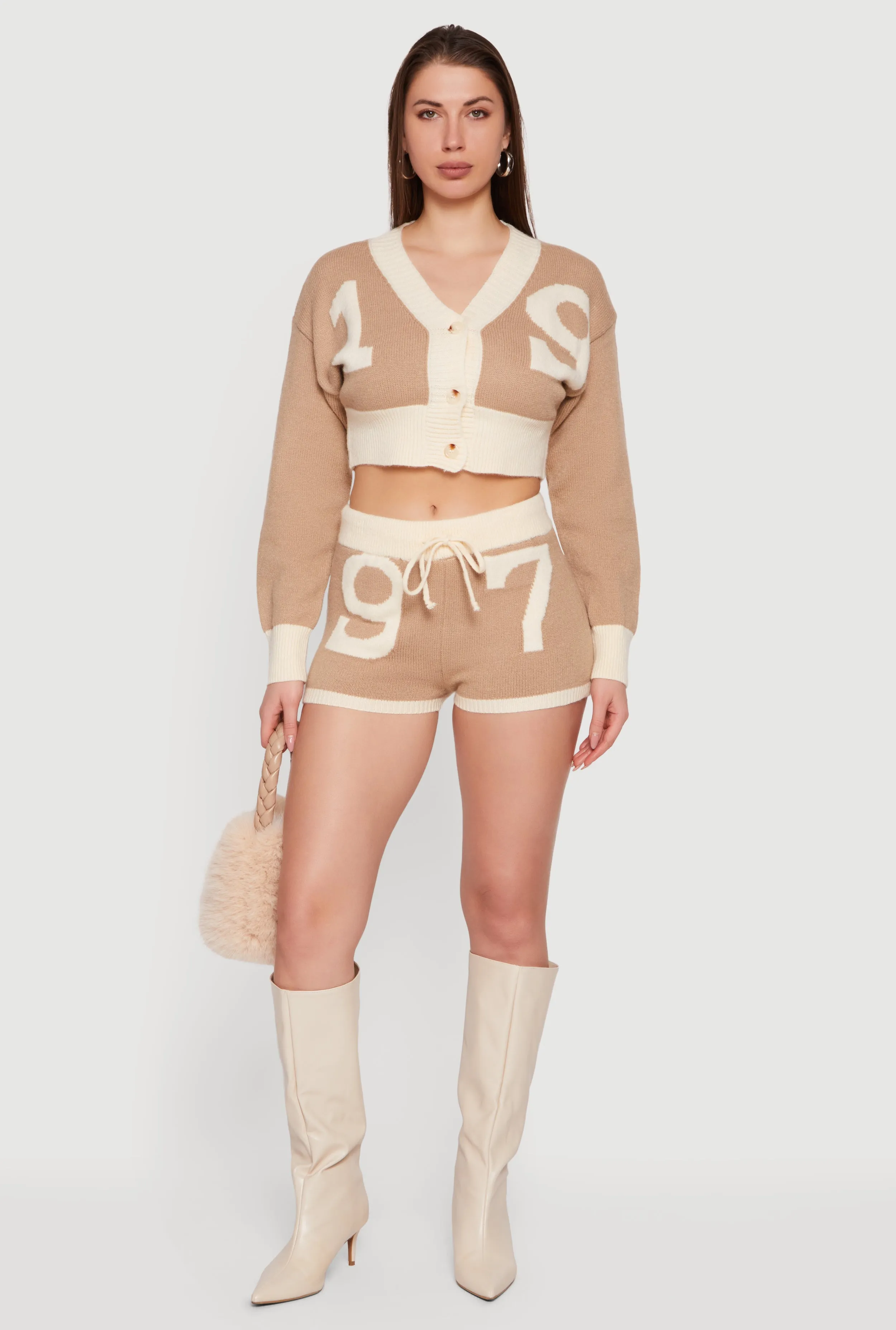 97 Graphic Contrast Trim Shorts sold by Rainbow product image thumbnail 4