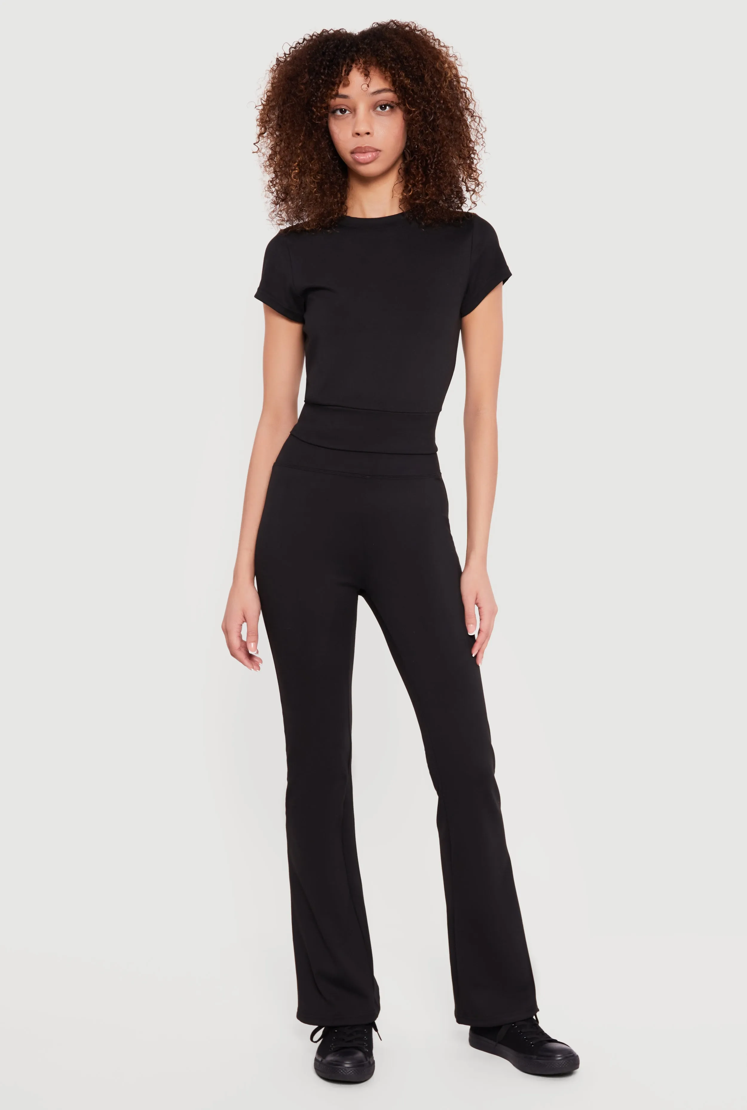 Short Sleeve Tummy Tucker Active Top sold by Rainbow product image thumbnail 2