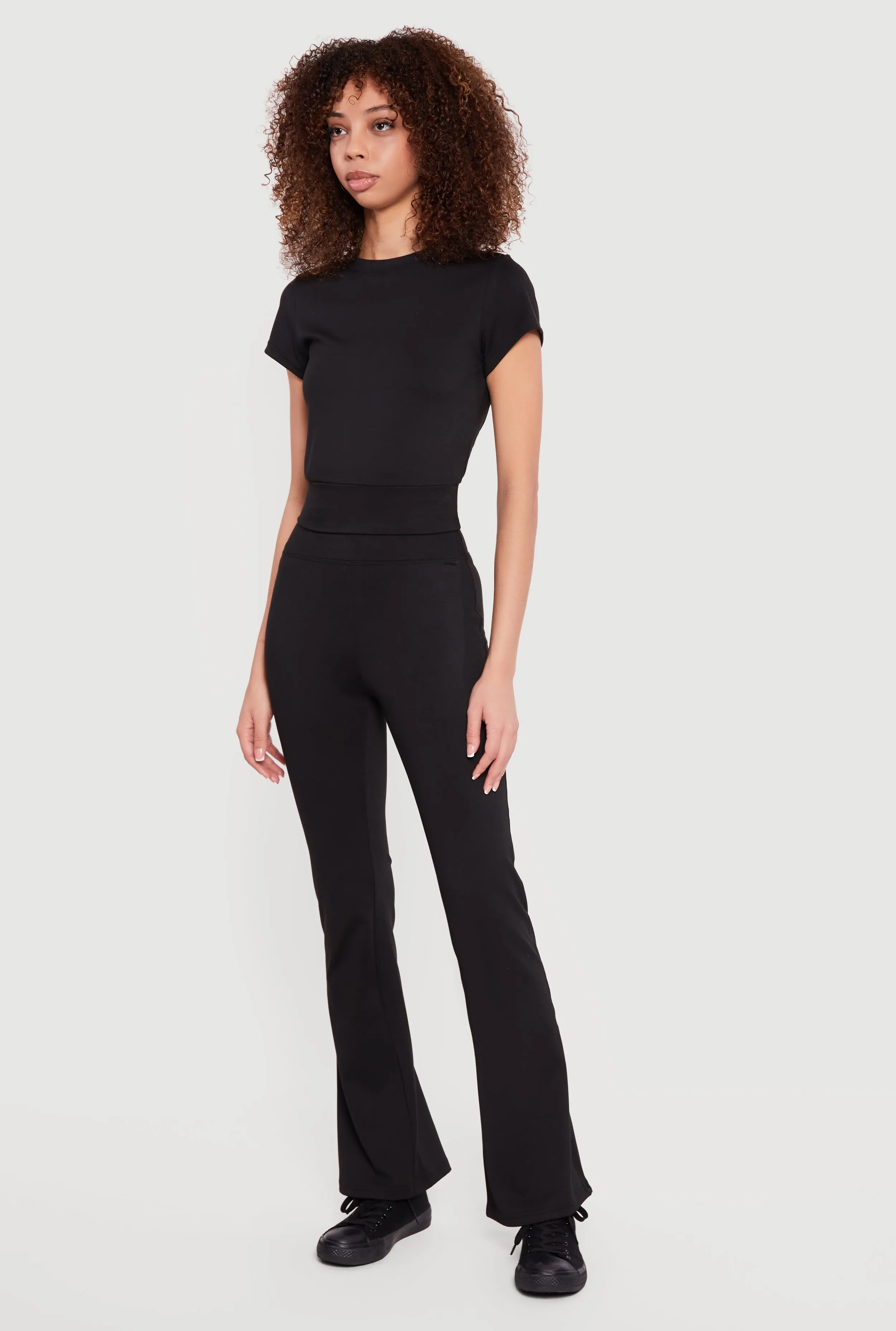 Short Sleeve Tummy Tucker Active Top sold by Rainbow product image thumbnail 3