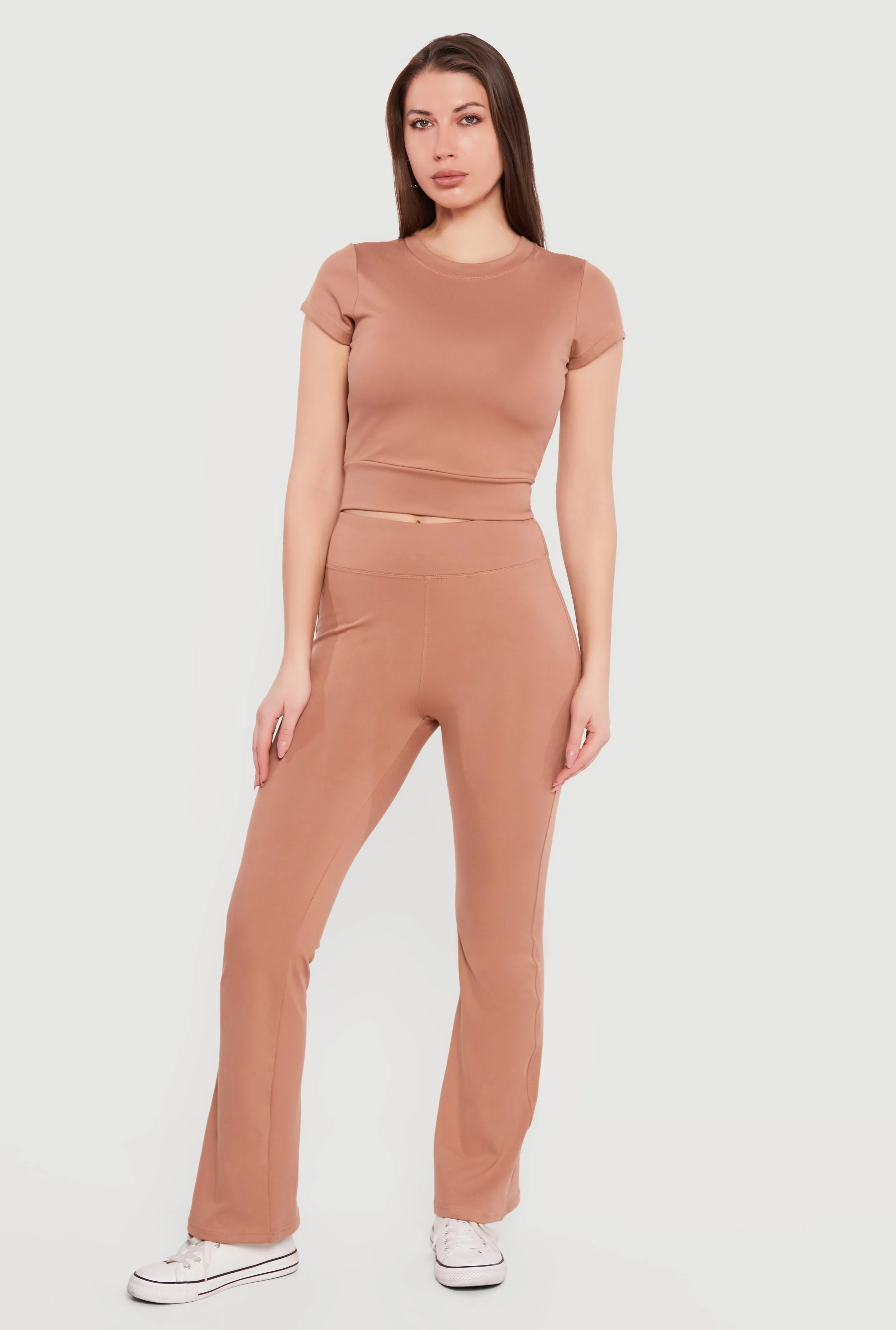 Short Sleeve Tummy Tucker Active Top sold by Rainbow product image thumbnail 2