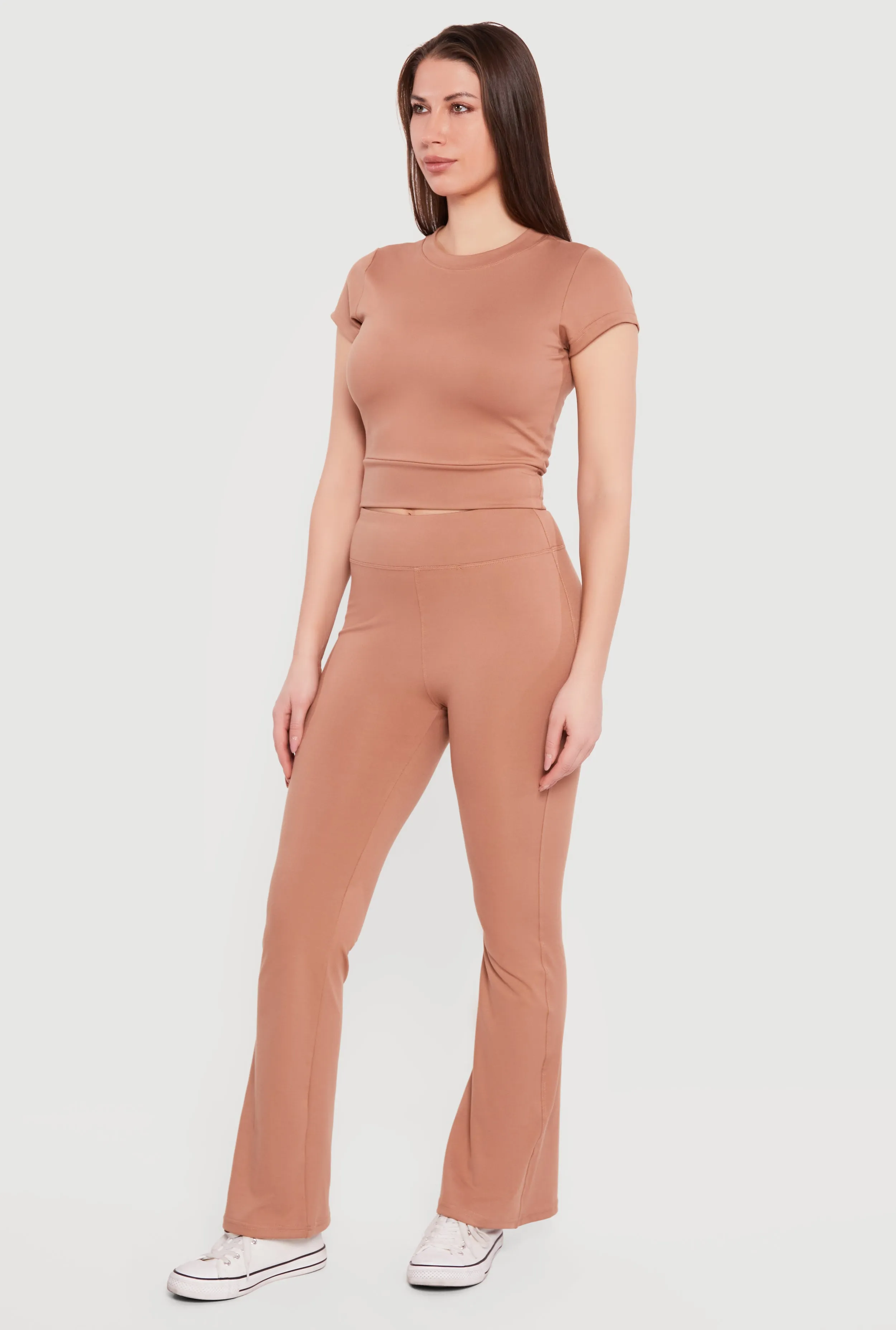 Short Sleeve Tummy Tucker Active Top sold by Rainbow product image thumbnail 3