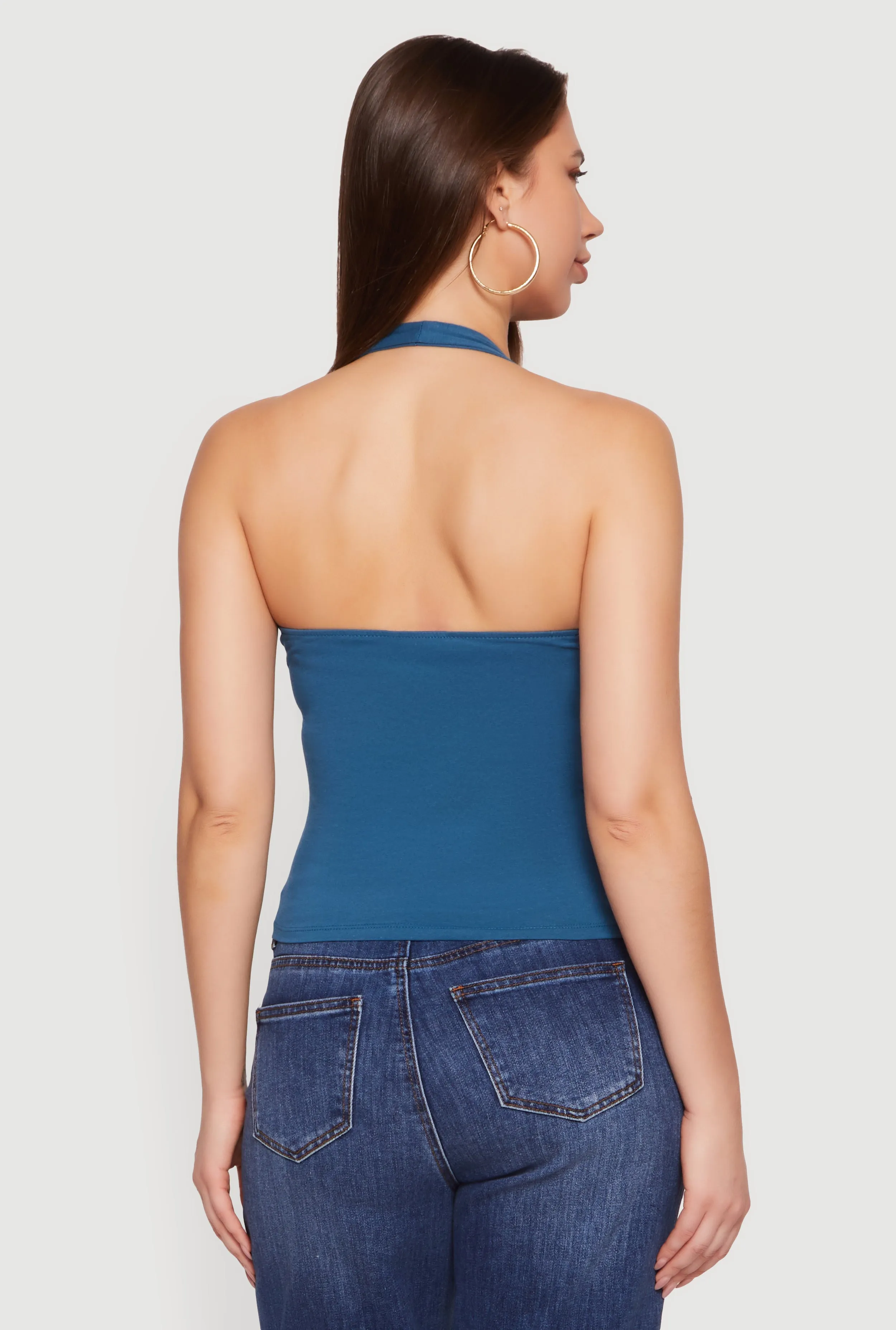 Varsity Graphic Halter Top sold by Rainbow product image thumbnail 5