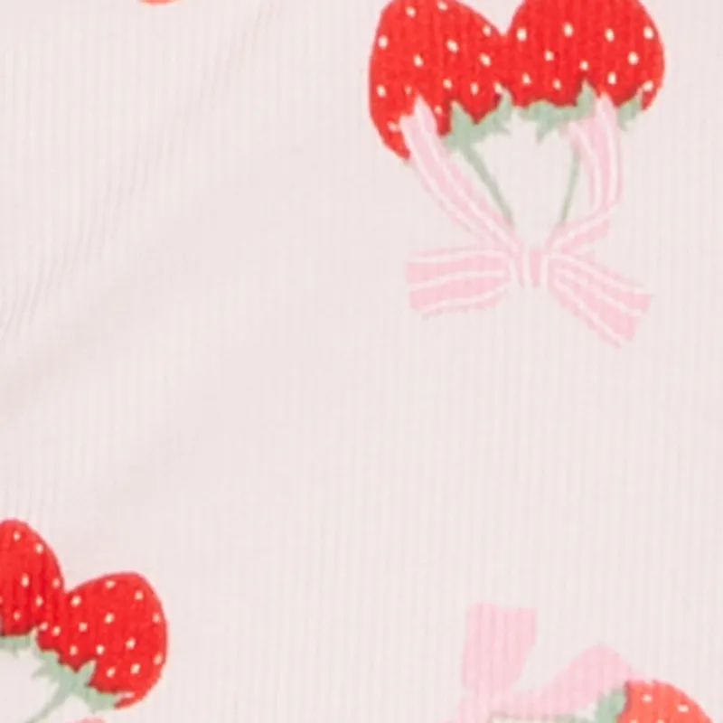 Strawberry Cherry Print Pajama Cami and Boyshort Panty sold by Rainbow product image thumbnail 3