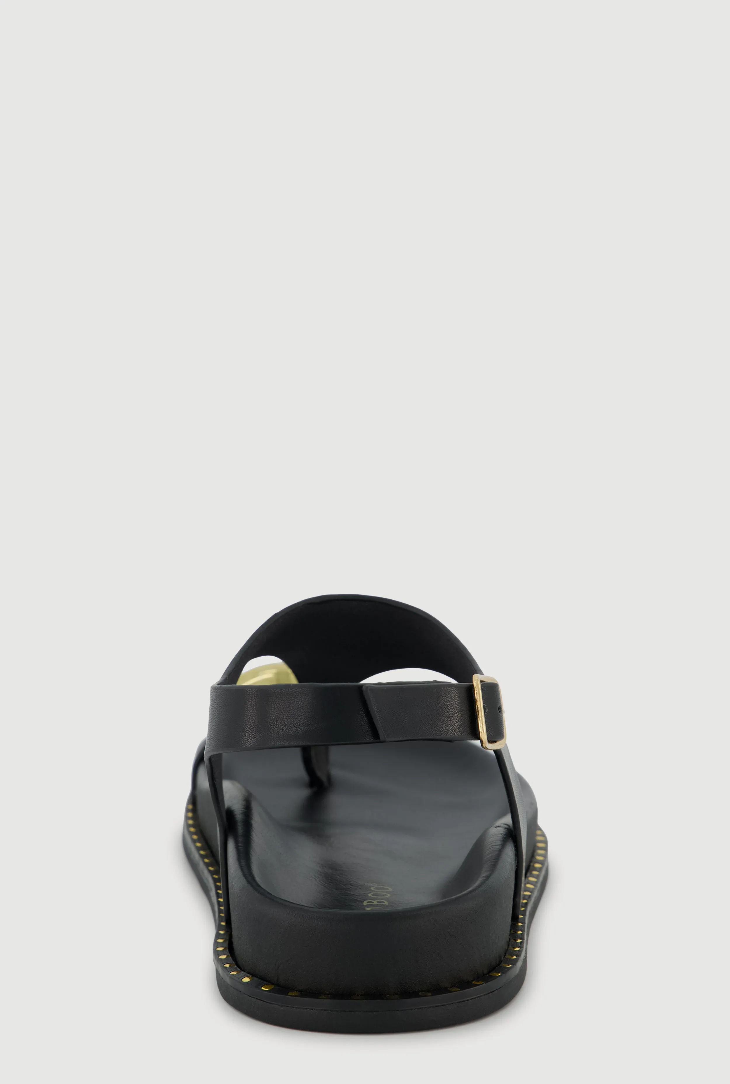 Metallic Toe Loop Ankle Strap Sandals sold by Rainbow product image thumbnail 3