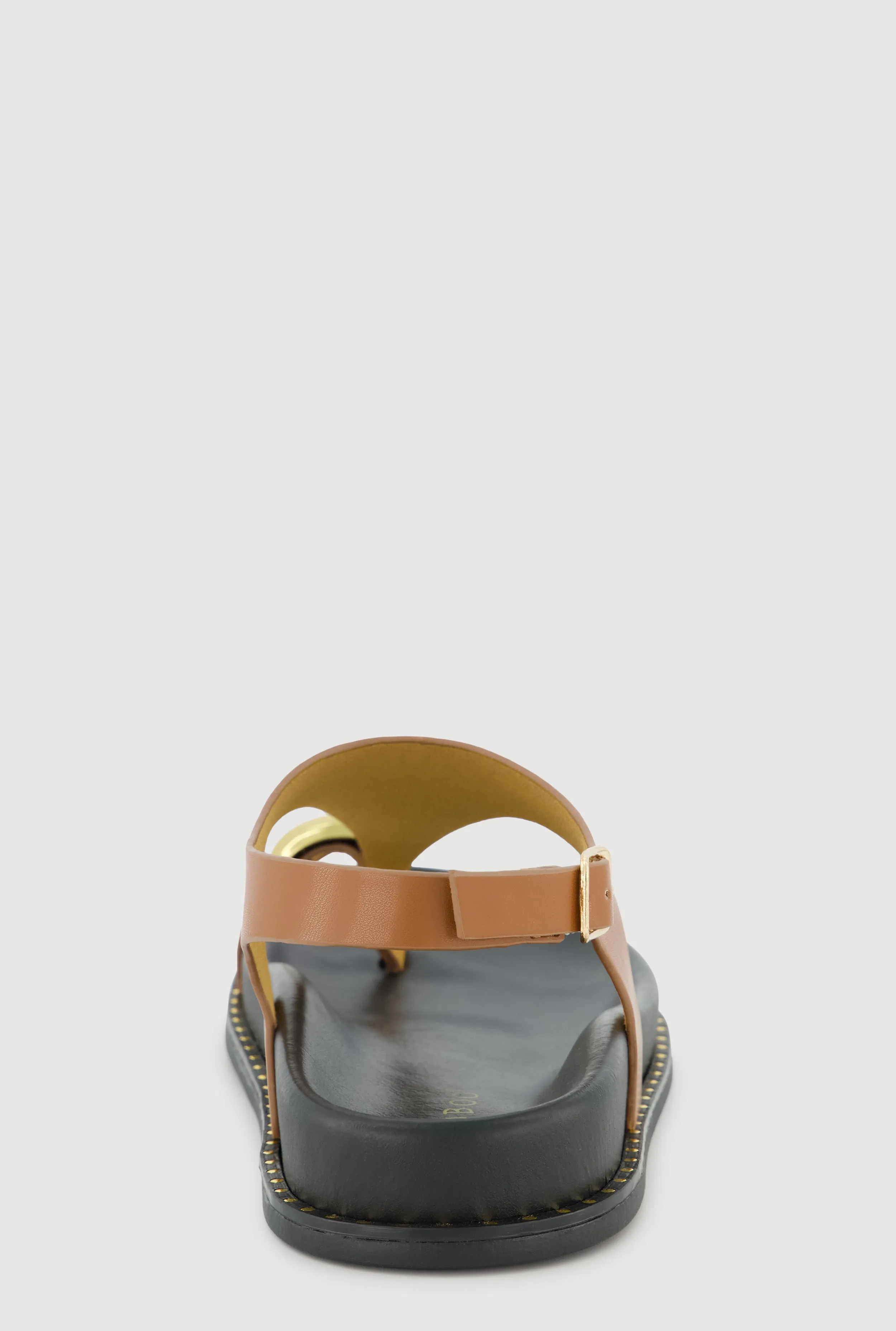 Metallic Toe Loop Ankle Strap Sandals sold by Rainbow product image thumbnail 3