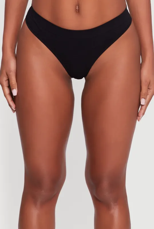 Basic Seamless Thong Panty sold by Rainbow