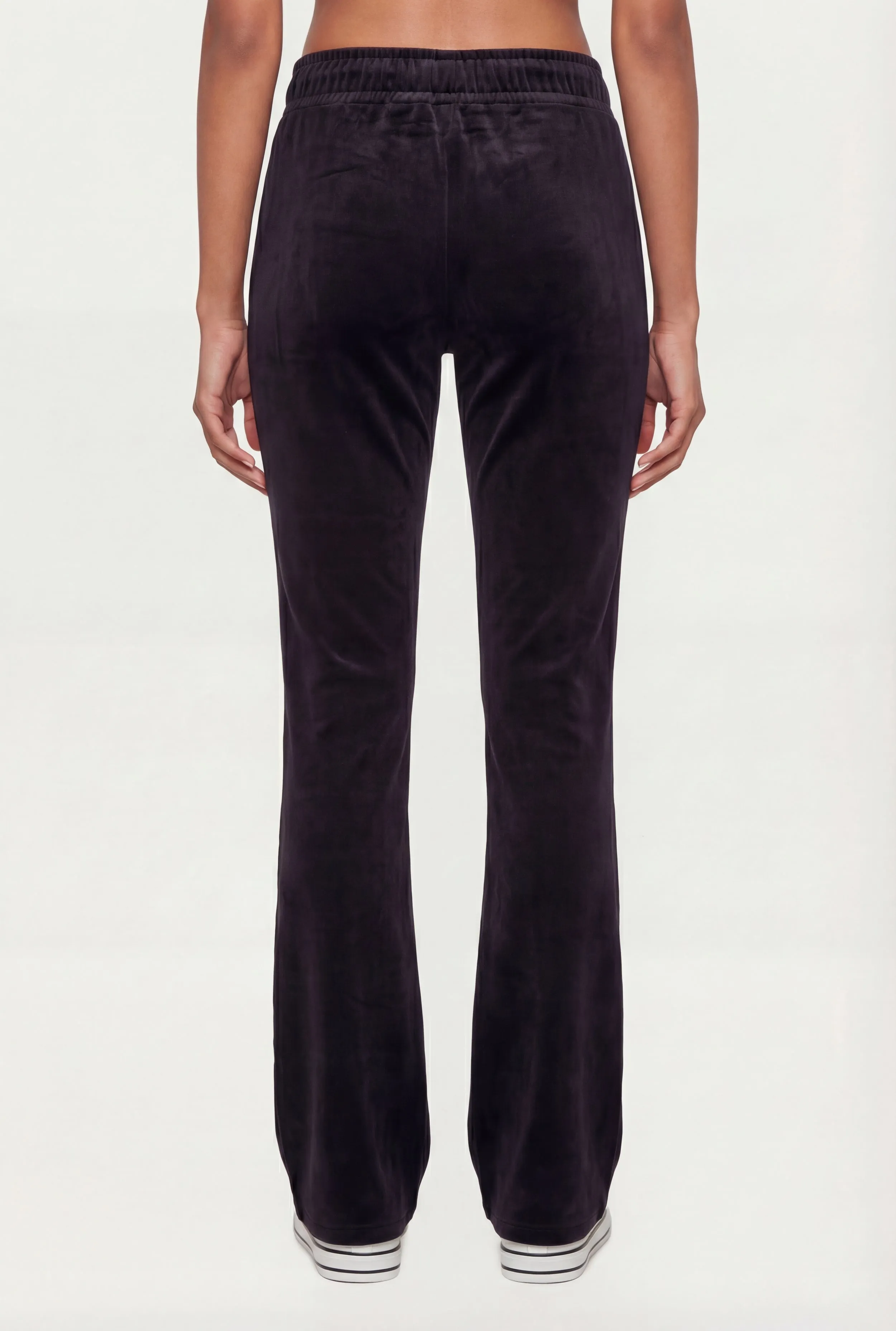 Velour Pintuck Flare Leg Pants sold by Rainbow product image thumbnail 5