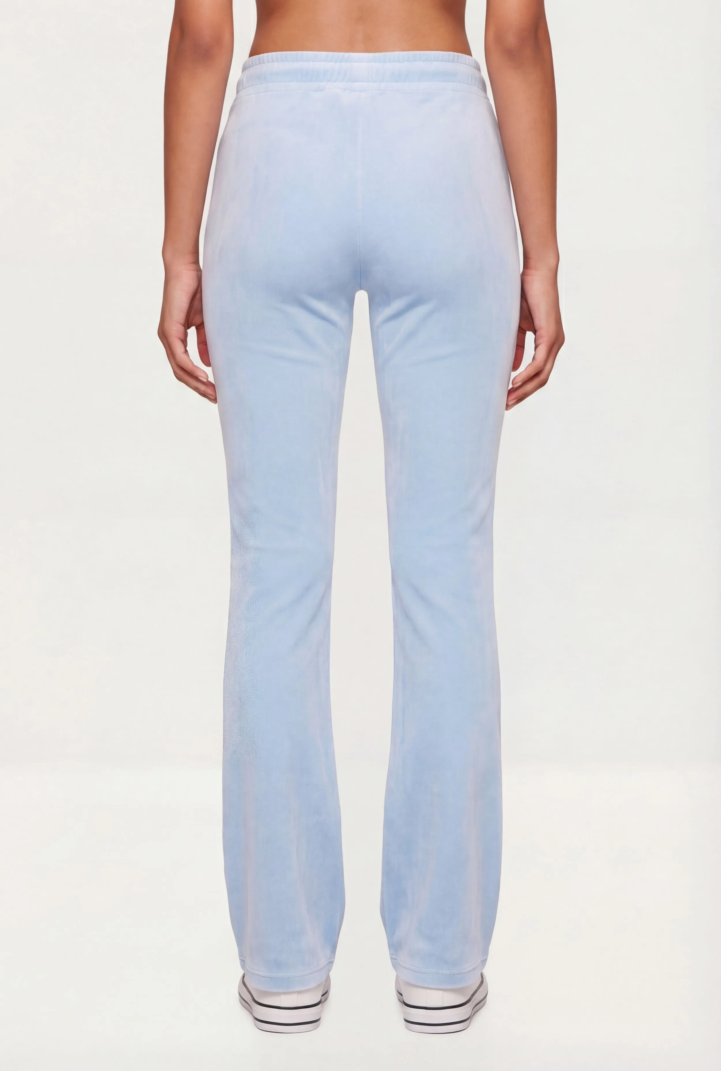 Velour Pintuck Flare Leg Pants sold by Rainbow product image thumbnail 5