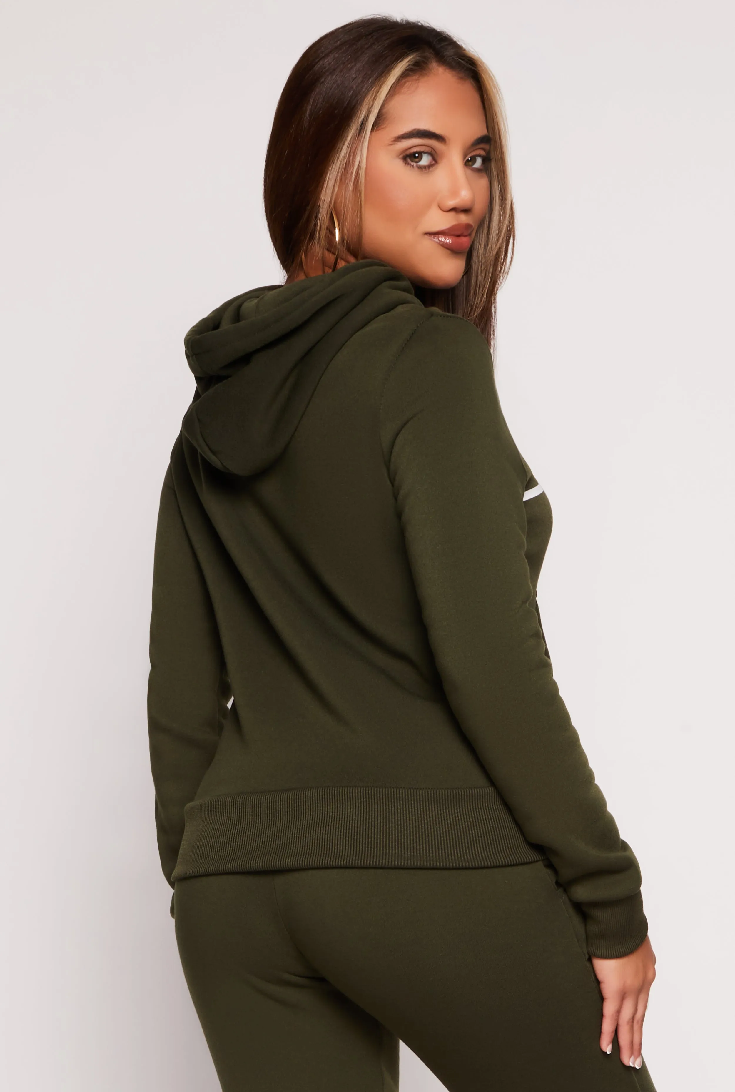 Heartbeat Graphic Pullover Hoodie sold by Rainbow product image thumbnail 3