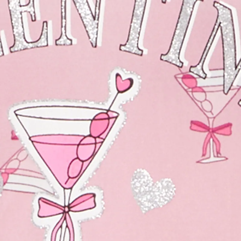 Plus Size Galentine Social Club Glitter Graphic Sleepshirt sold by Rainbow product image thumbnail 3