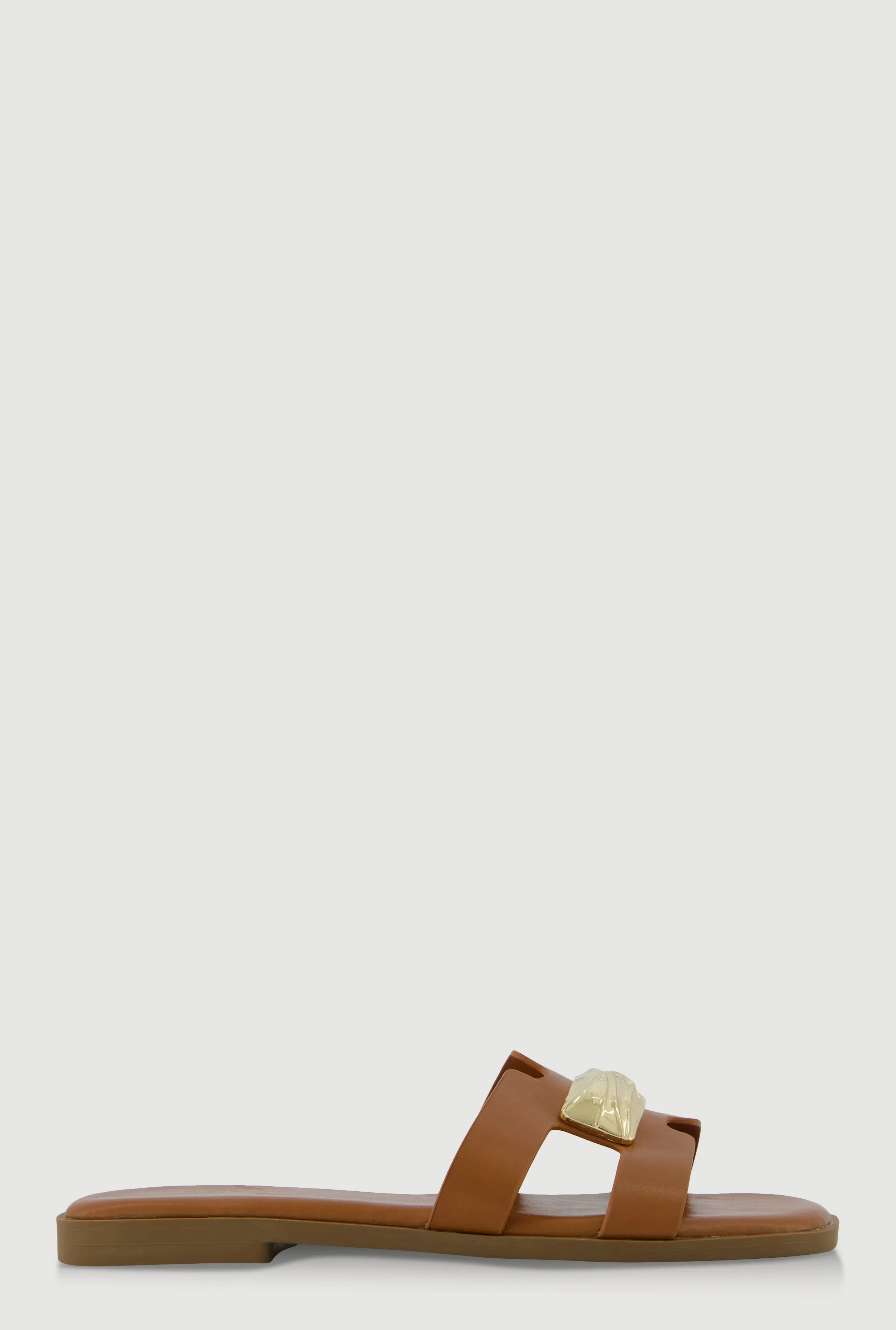 Metallic Pendant H Band Slide Sandals sold by Rainbow product image thumbnail 2